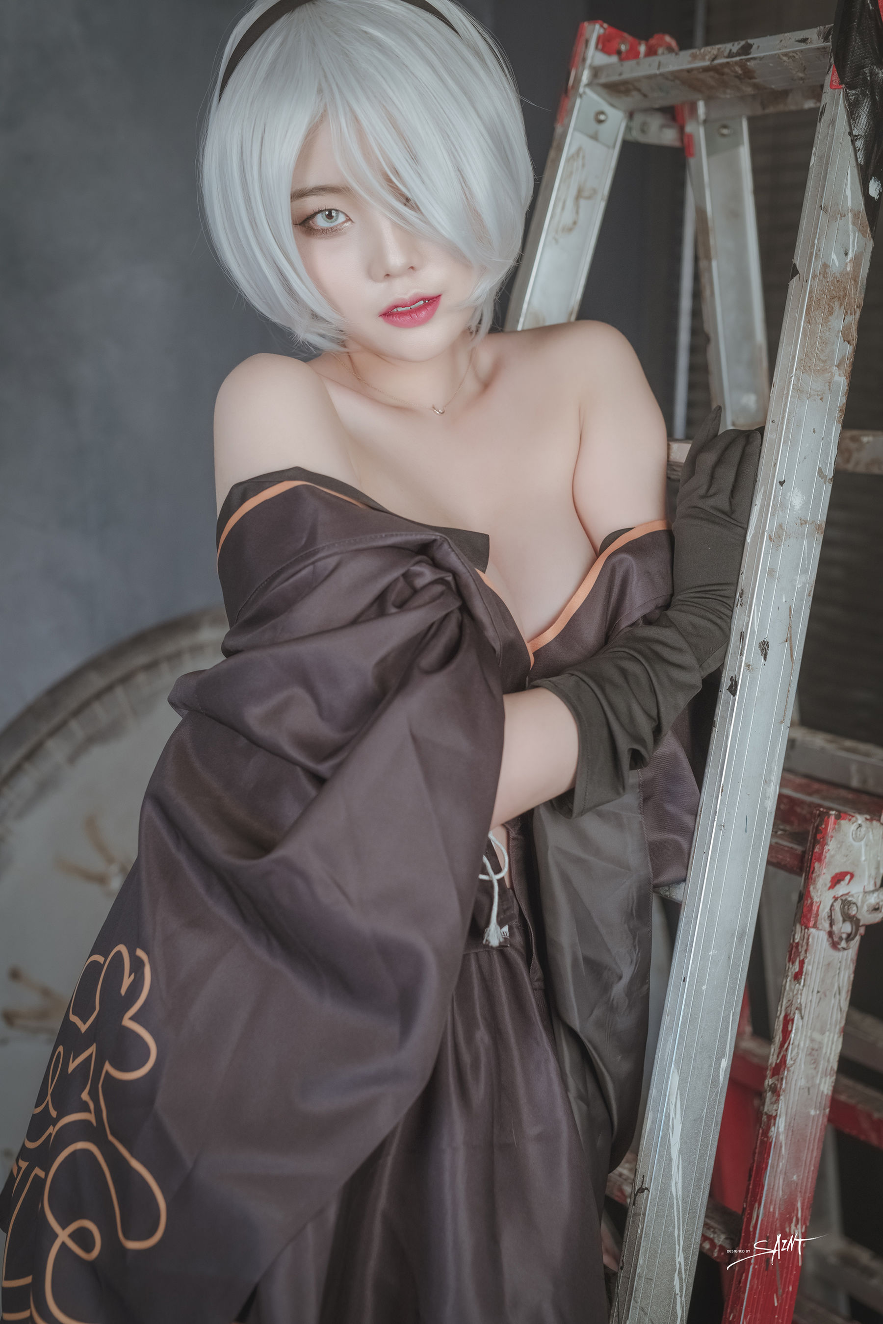 [saintphotolife]  Yuna - Yuna\'s Cos Vol.04 KDA Akali & Nier Automata
