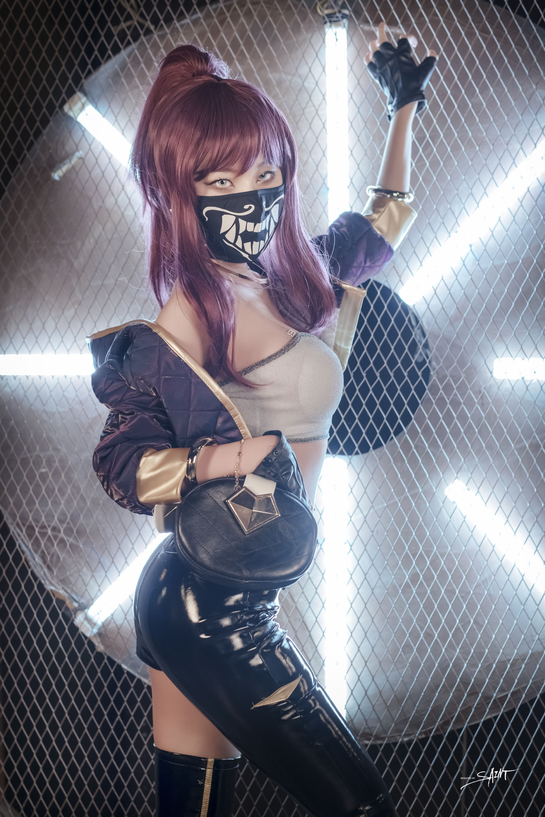 [saintphotolife]  Yuna - Yuna\'s Cos Vol.04 KDA Akali & Nier Automata