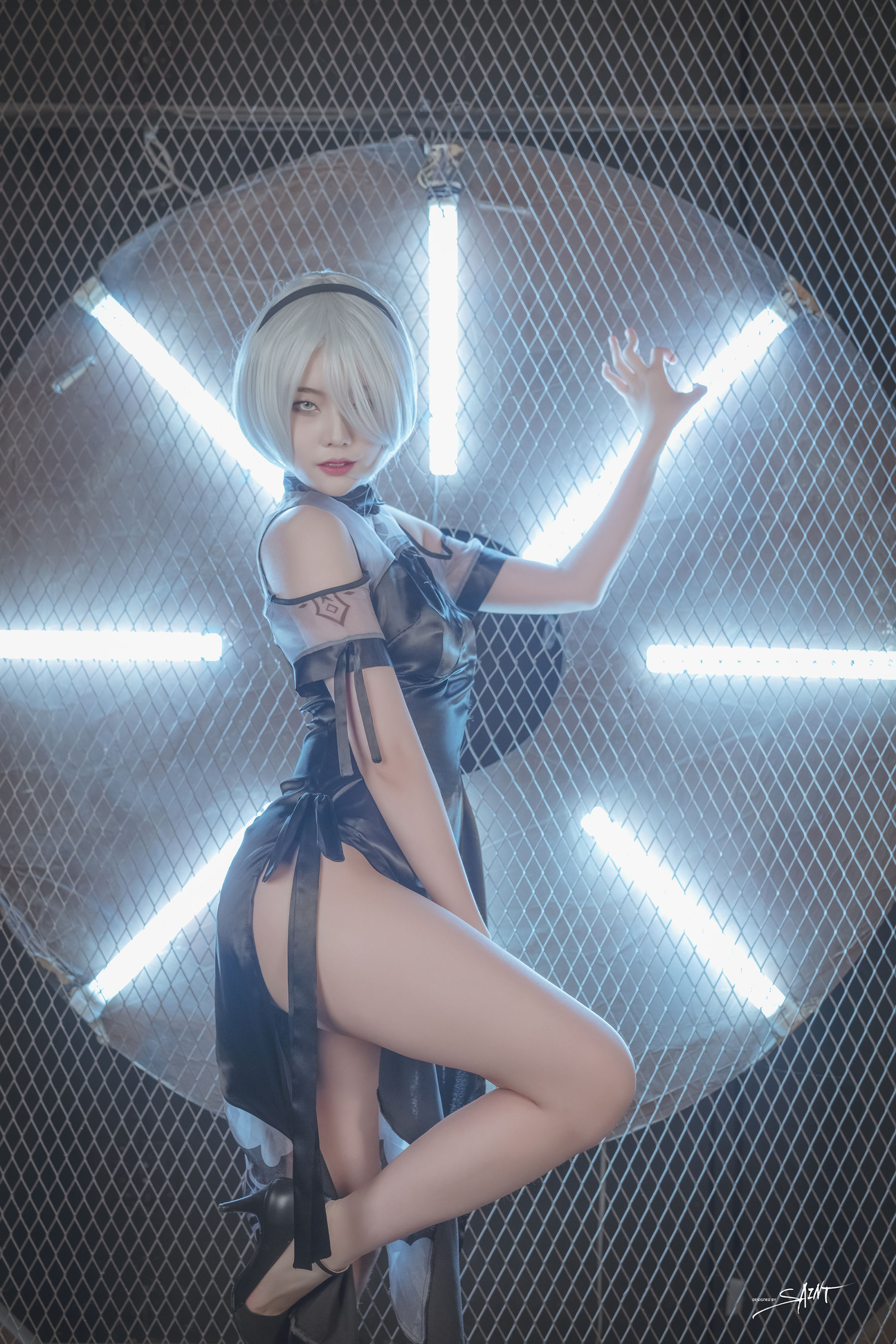 [saintphotolife]  Yuna - Yuna\'s Cos Vol.04 KDA Akali & Nier Automata