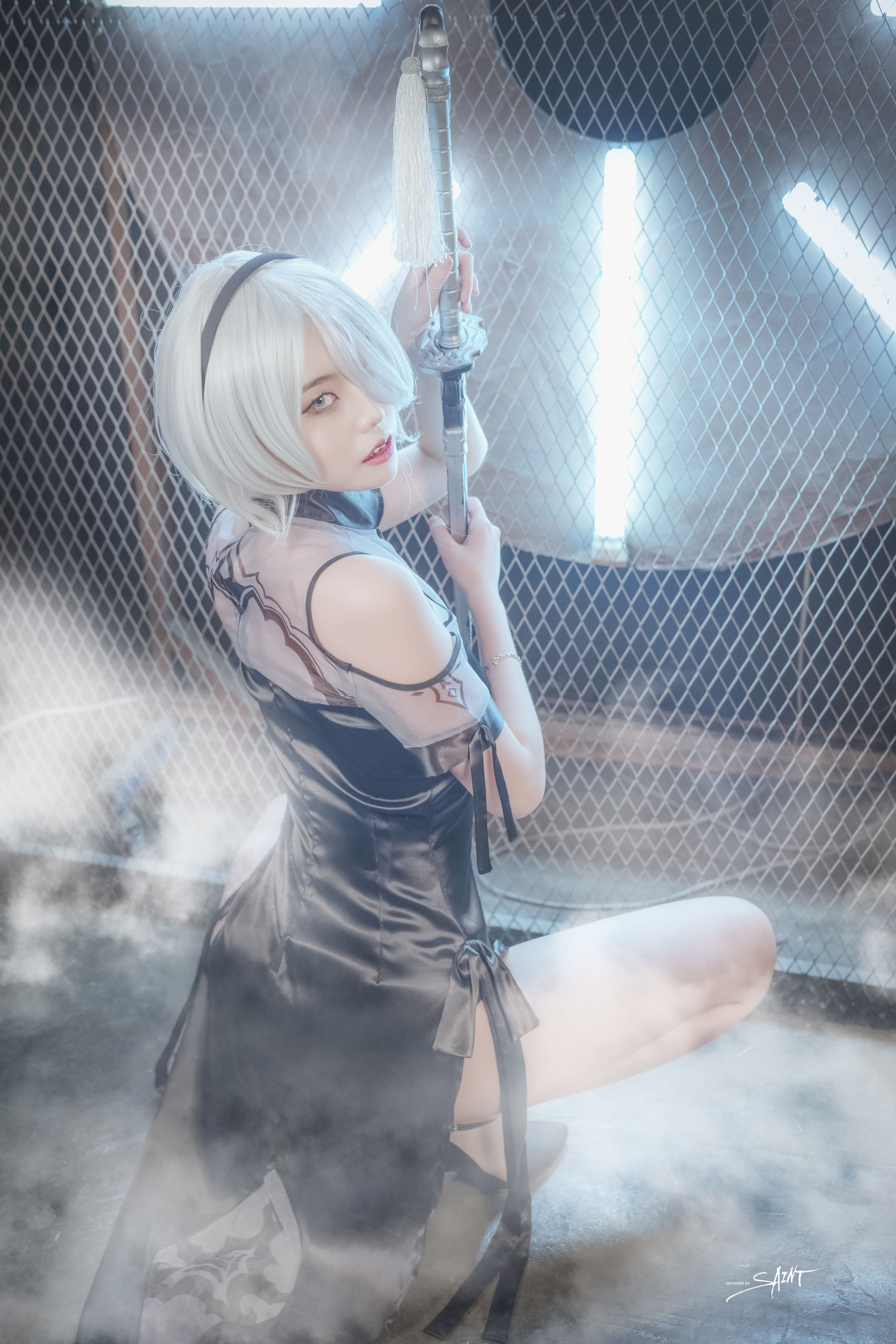 [saintphotolife]  Yuna - Yuna\'s Cos Vol.04 KDA Akali & Nier Automata