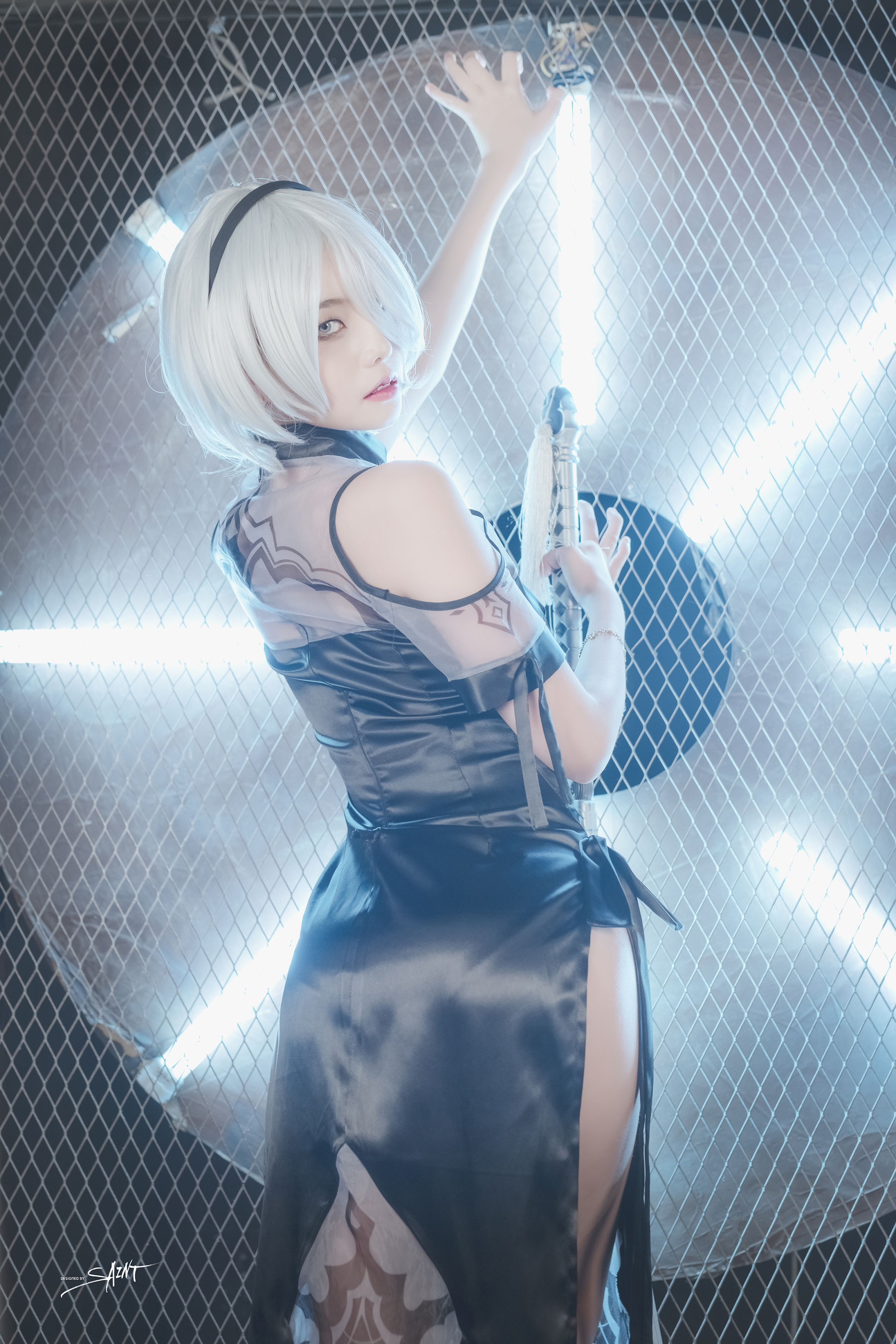 [saintphotolife]  Yuna - Yuna\'s Cos Vol.04 KDA Akali & Nier Automata