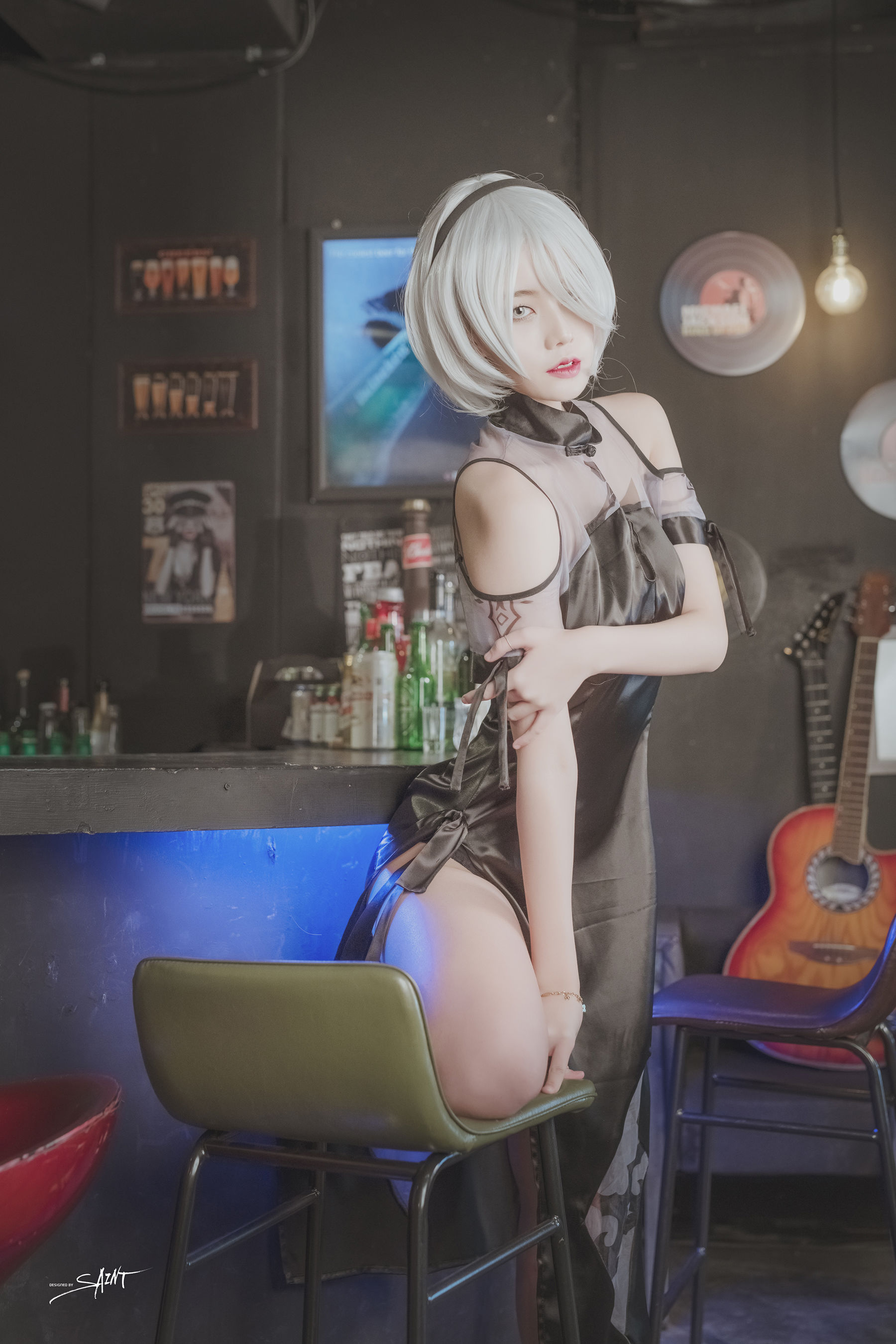 [saintphotolife]  Yuna - Yuna\'s Cos Vol.04 KDA Akali & Nier Automata