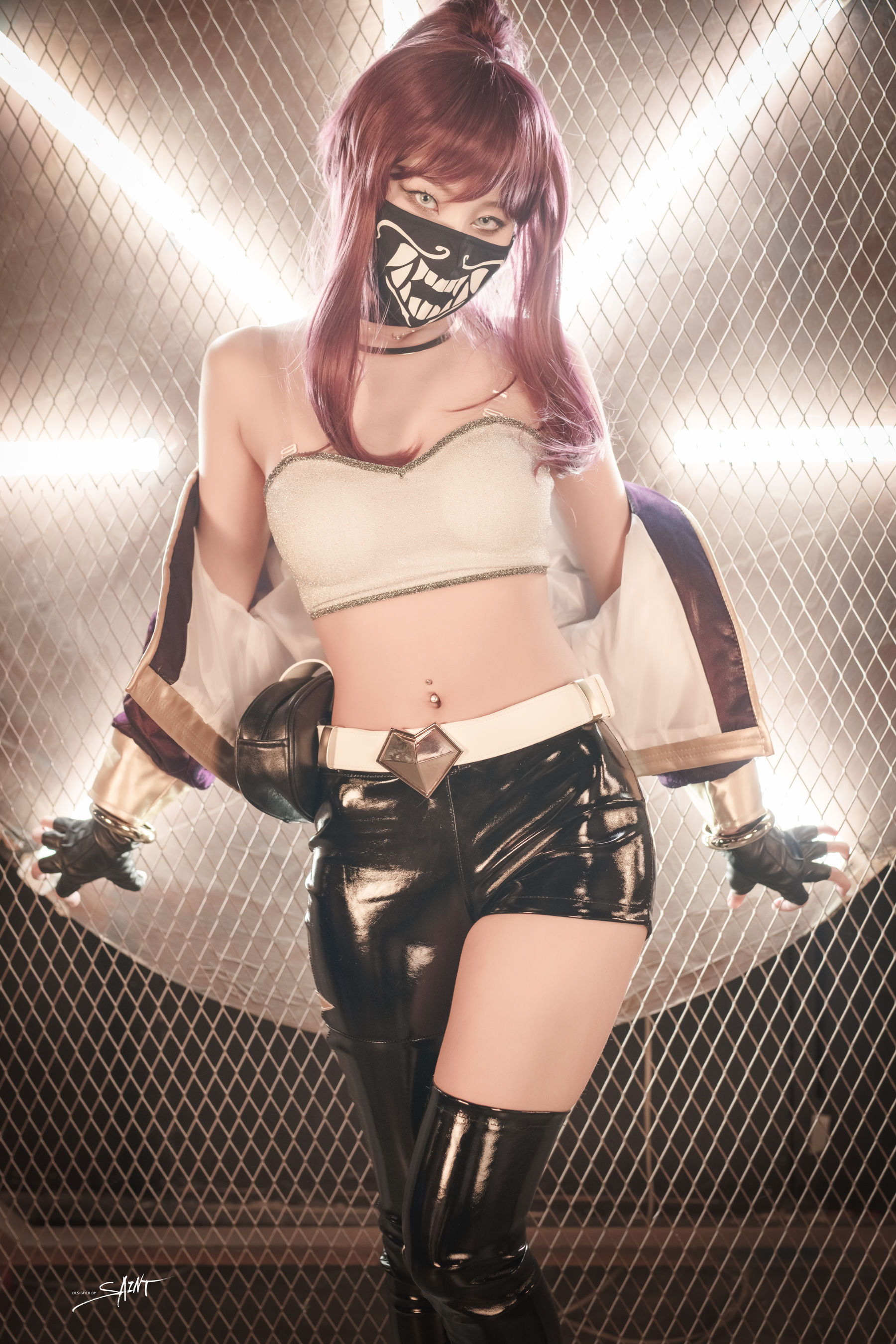 [saintphotolife]  Yuna - Yuna\'s Cos Vol.04 KDA Akali & Nier Automata
