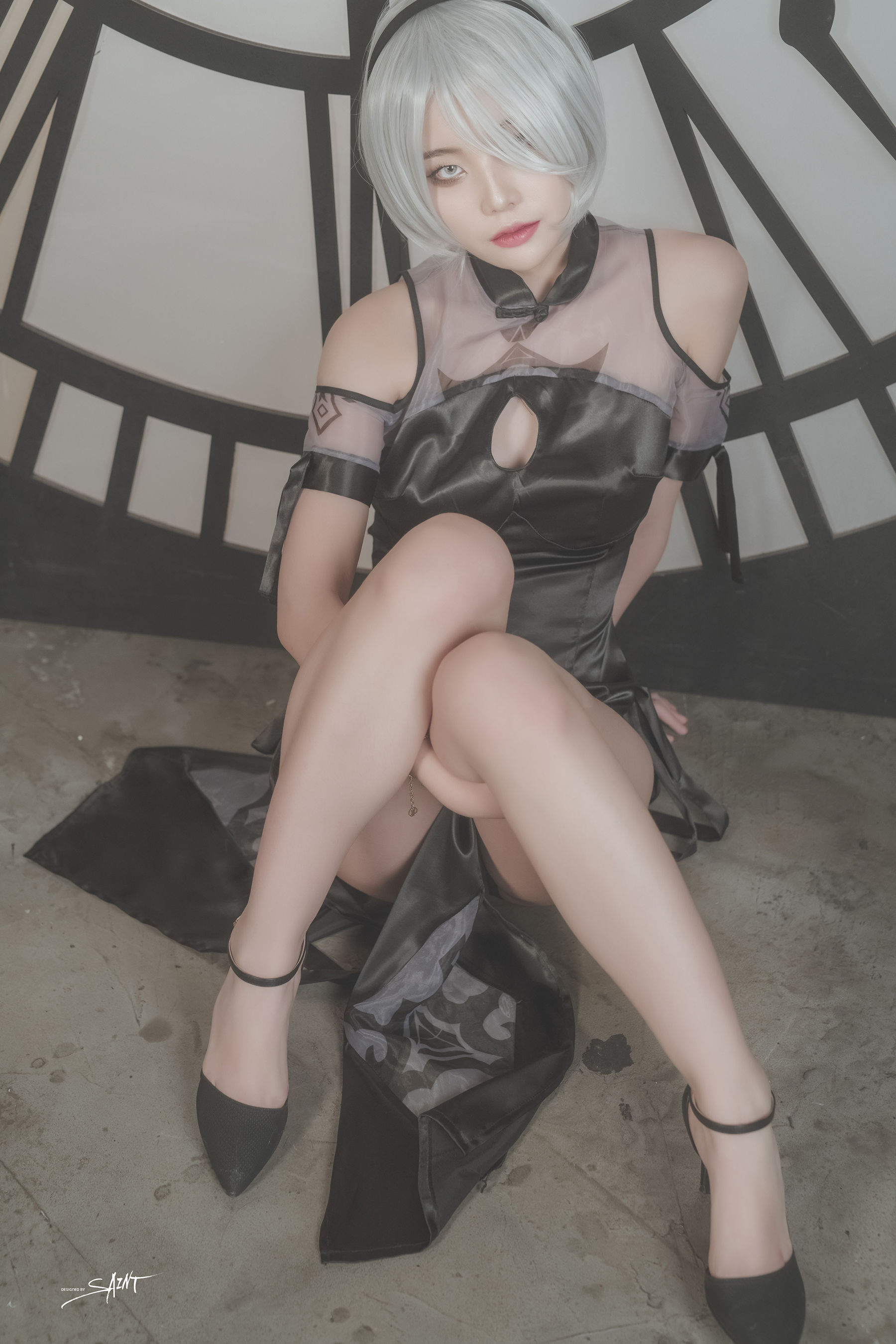 [saintphotolife]  Yuna - Yuna\'s Cos Vol.04 KDA Akali & Nier Automata