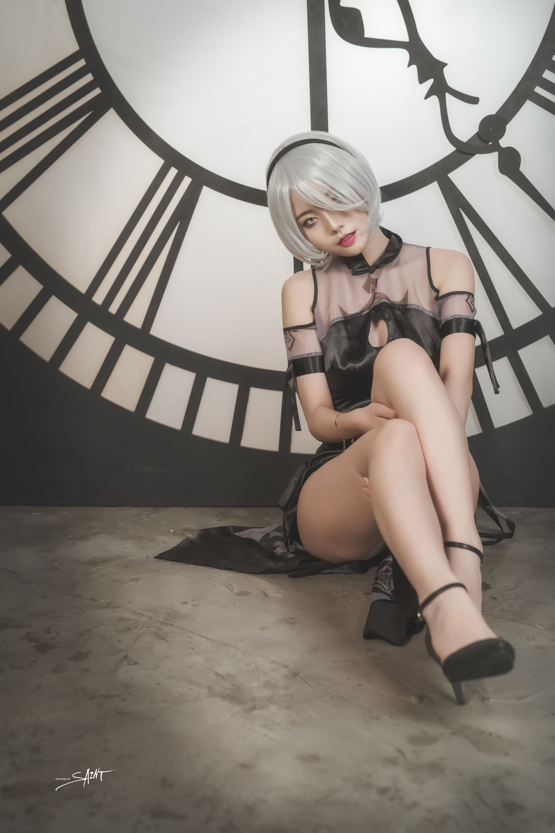 [saintphotolife]  Yuna - Yuna\'s Cos Vol.04 KDA Akali & Nier Automata