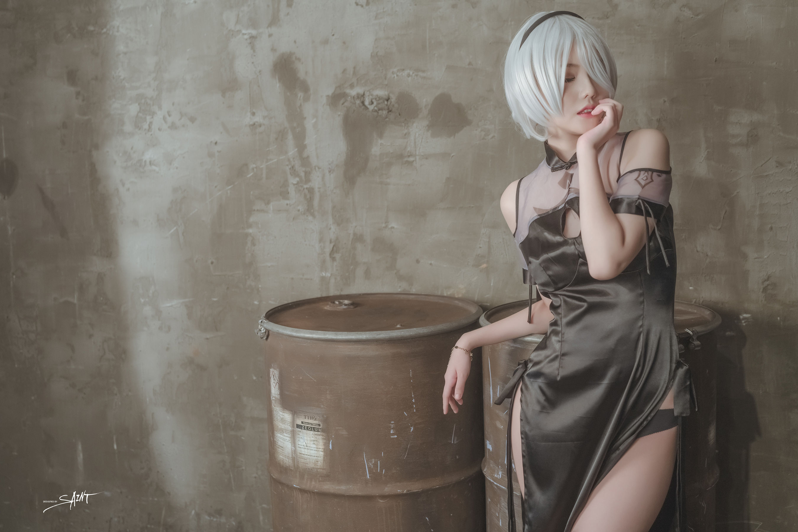 [saintphotolife]  Yuna - Yuna\'s Cos Vol.04 KDA Akali & Nier Automata