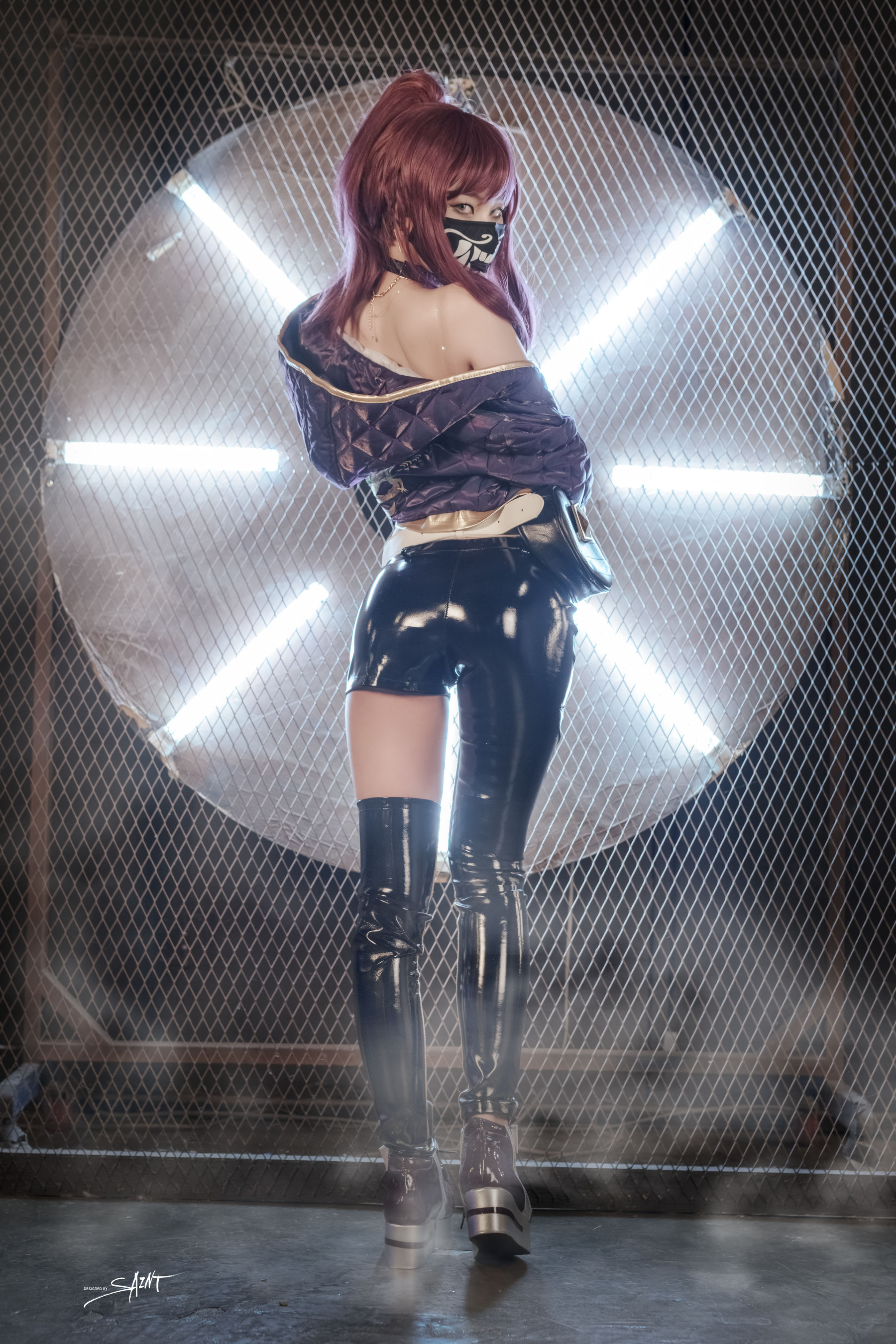 [saintphotolife]  Yuna - Yuna\'s Cos Vol.04 KDA Akali & Nier Automata