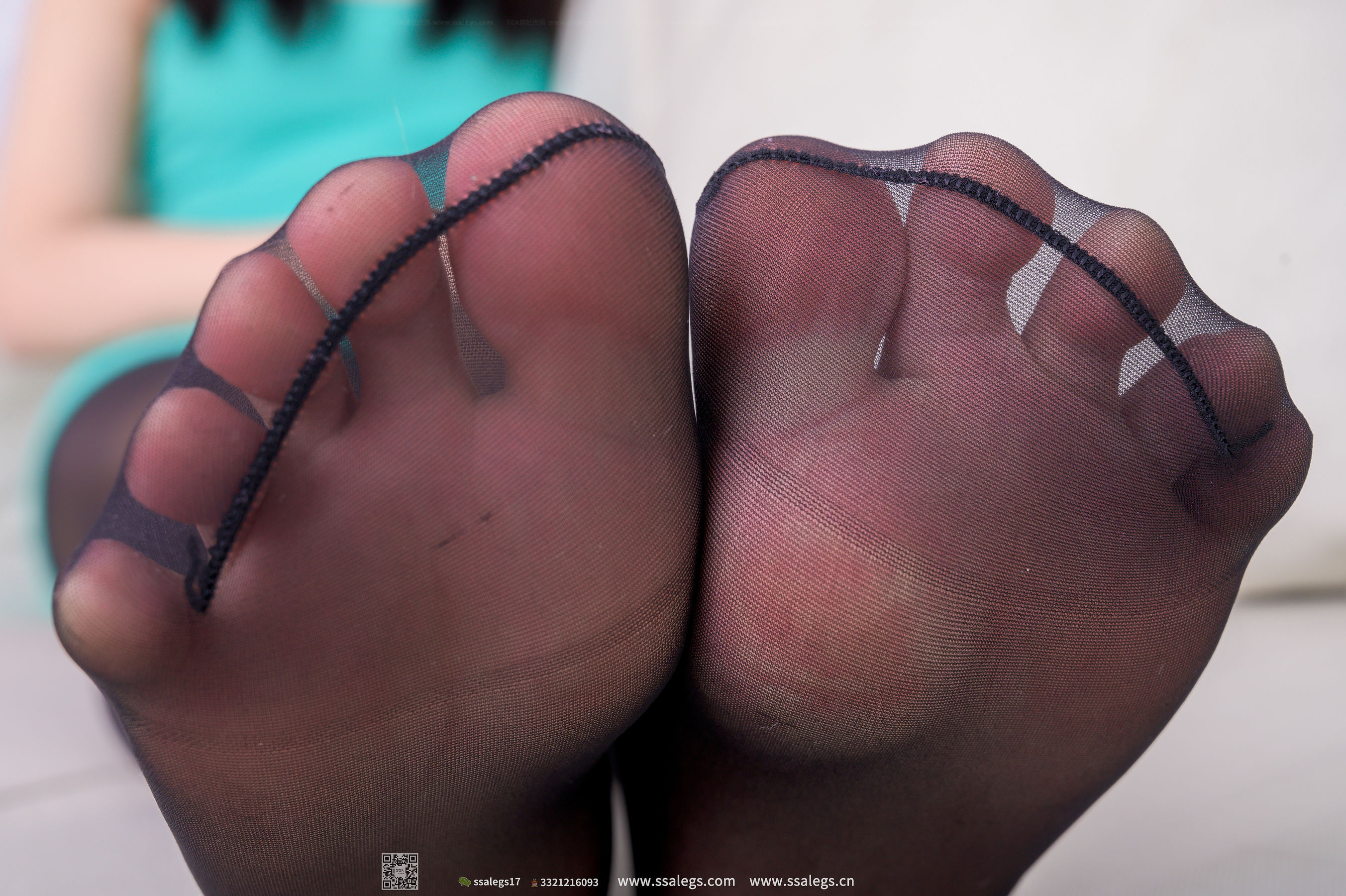 [SSA丝社]超清写真 No.466 小荷 甜美的黑丝诱惑(下)