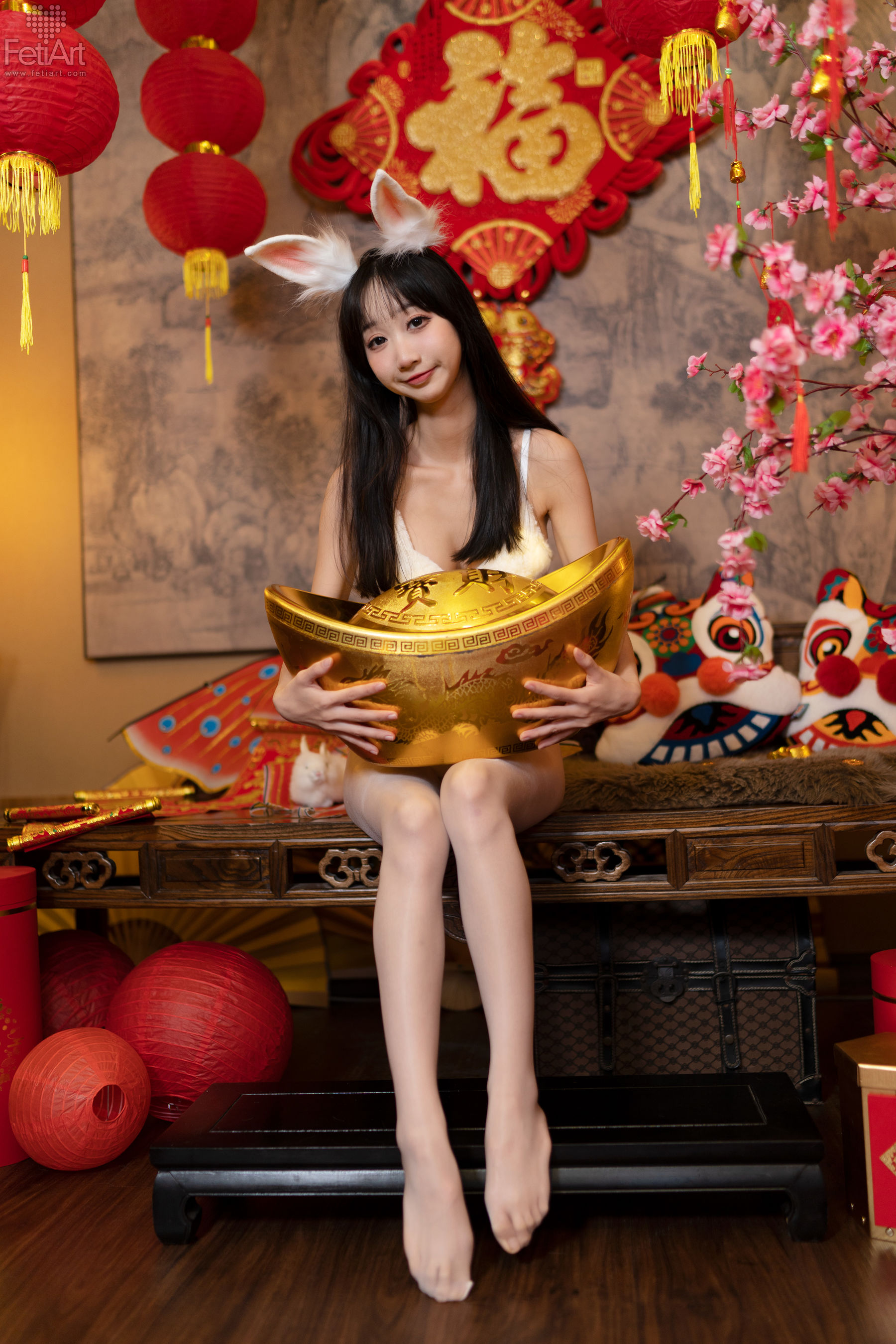[尚物集FetiArt] No.056 Bunny Style MODEL-Naoko