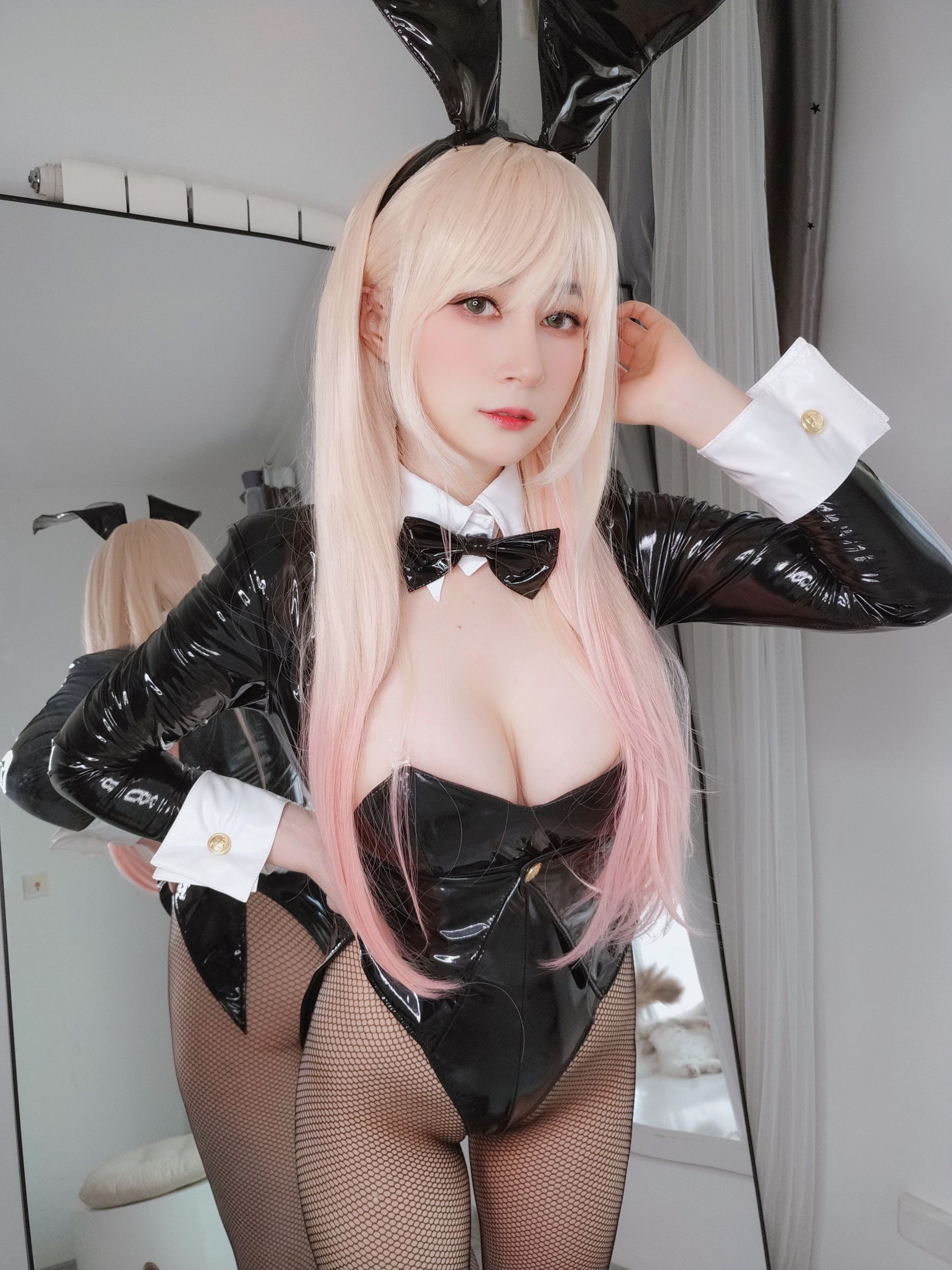 [福利COS] Coser小姐姐白银 - 喜多川海梦 兔女郎