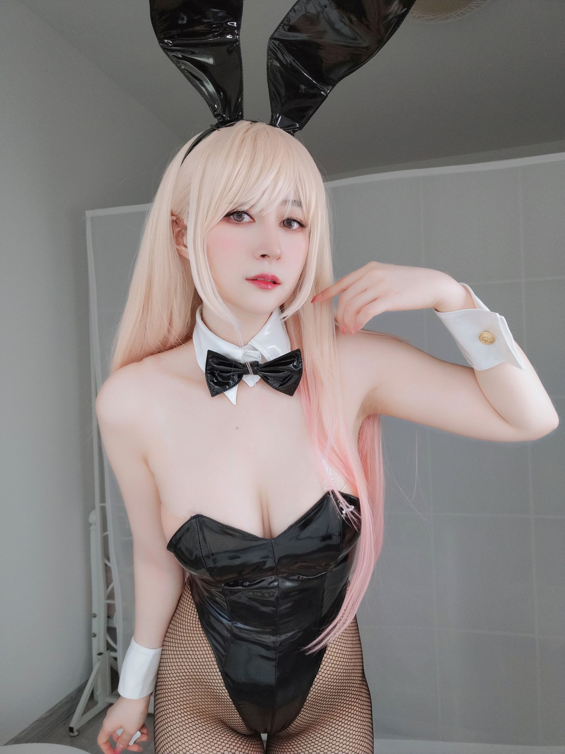 [福利COS] Coser小姐姐白银 - 喜多川海梦 兔女郎