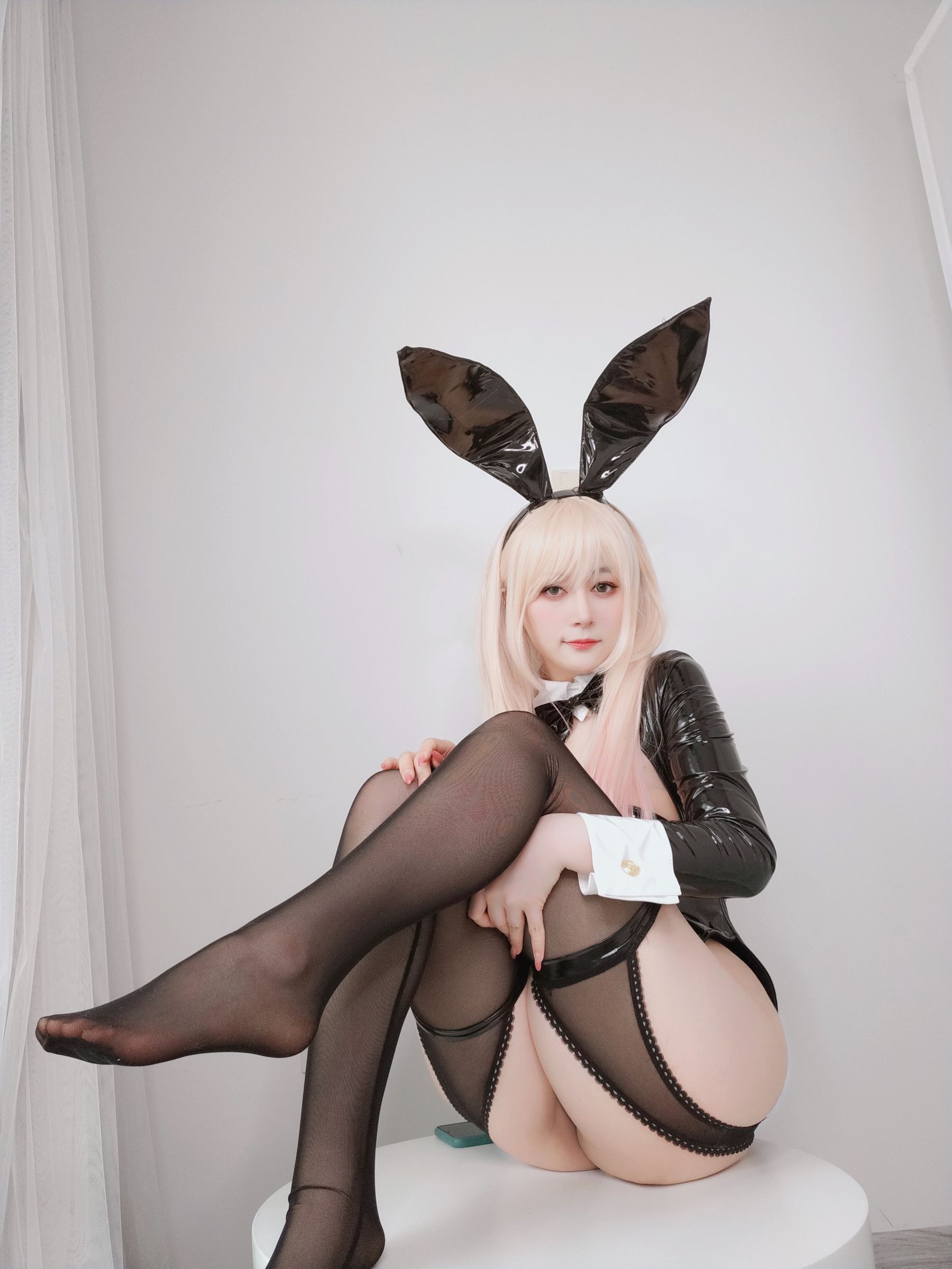 [福利COS] Coser小姐姐白银 - 喜多川海梦 兔女郎