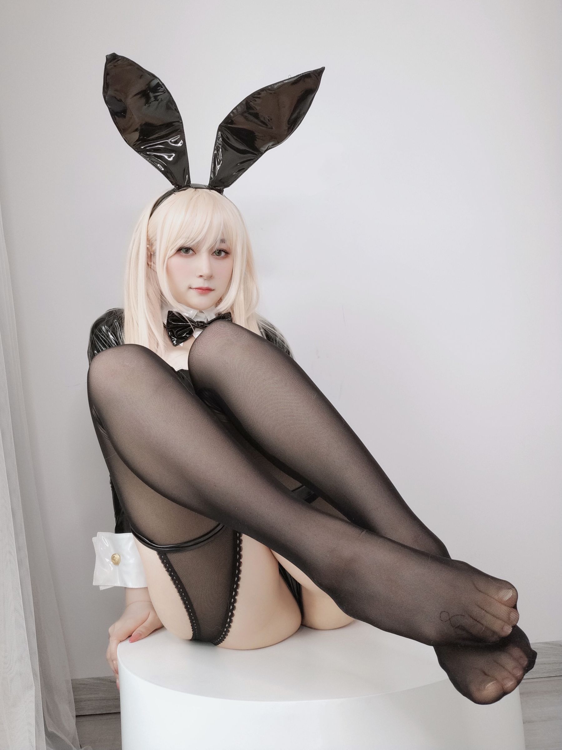 [福利COS] Coser小姐姐白银 - 喜多川海梦 兔女郎