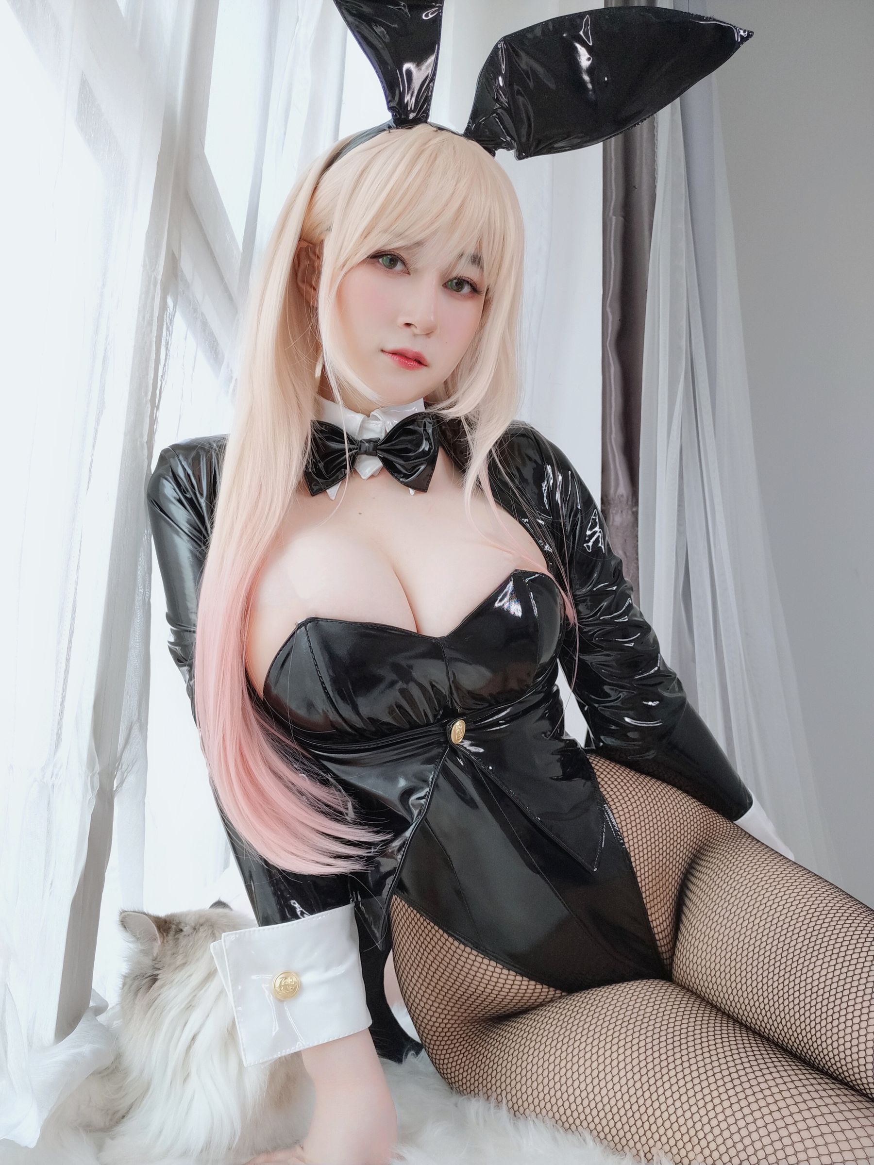 [福利COS] Coser小姐姐白银 - 喜多川海梦 兔女郎