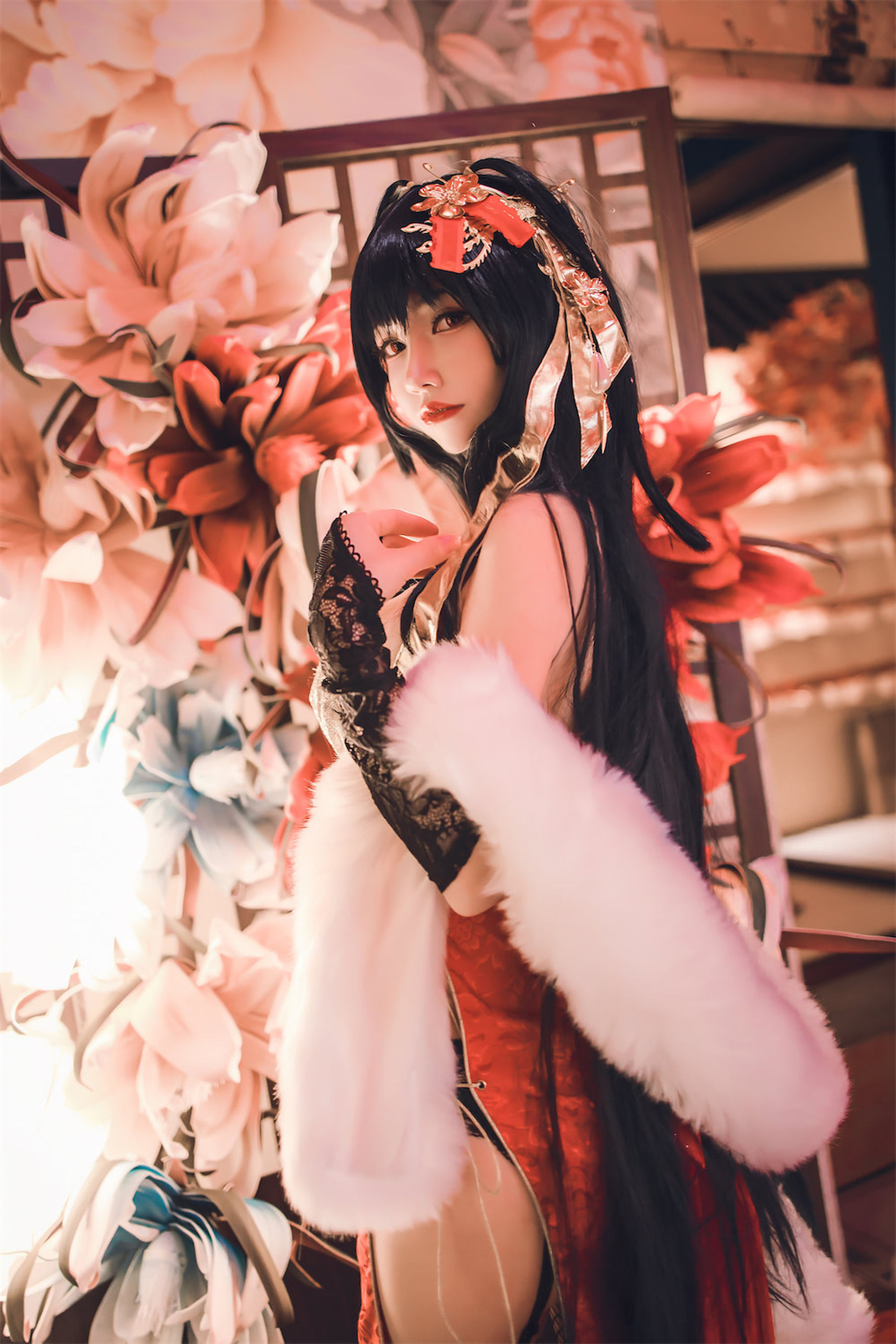[福利COS] Coser衣衣 - 碧蓝航线 大凤旗袍