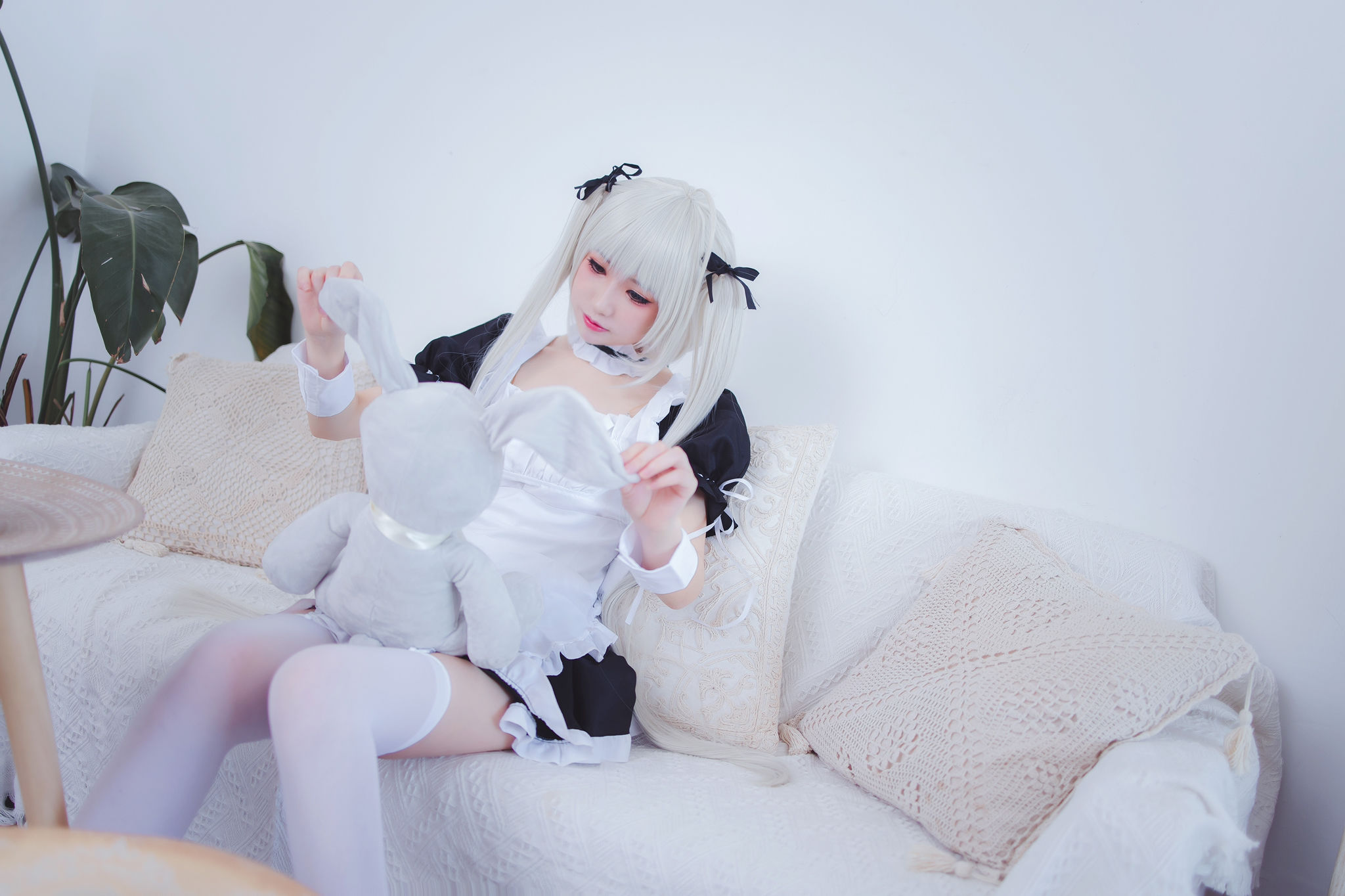 [福利COS] Coser衣衣 - 穹妹女仆