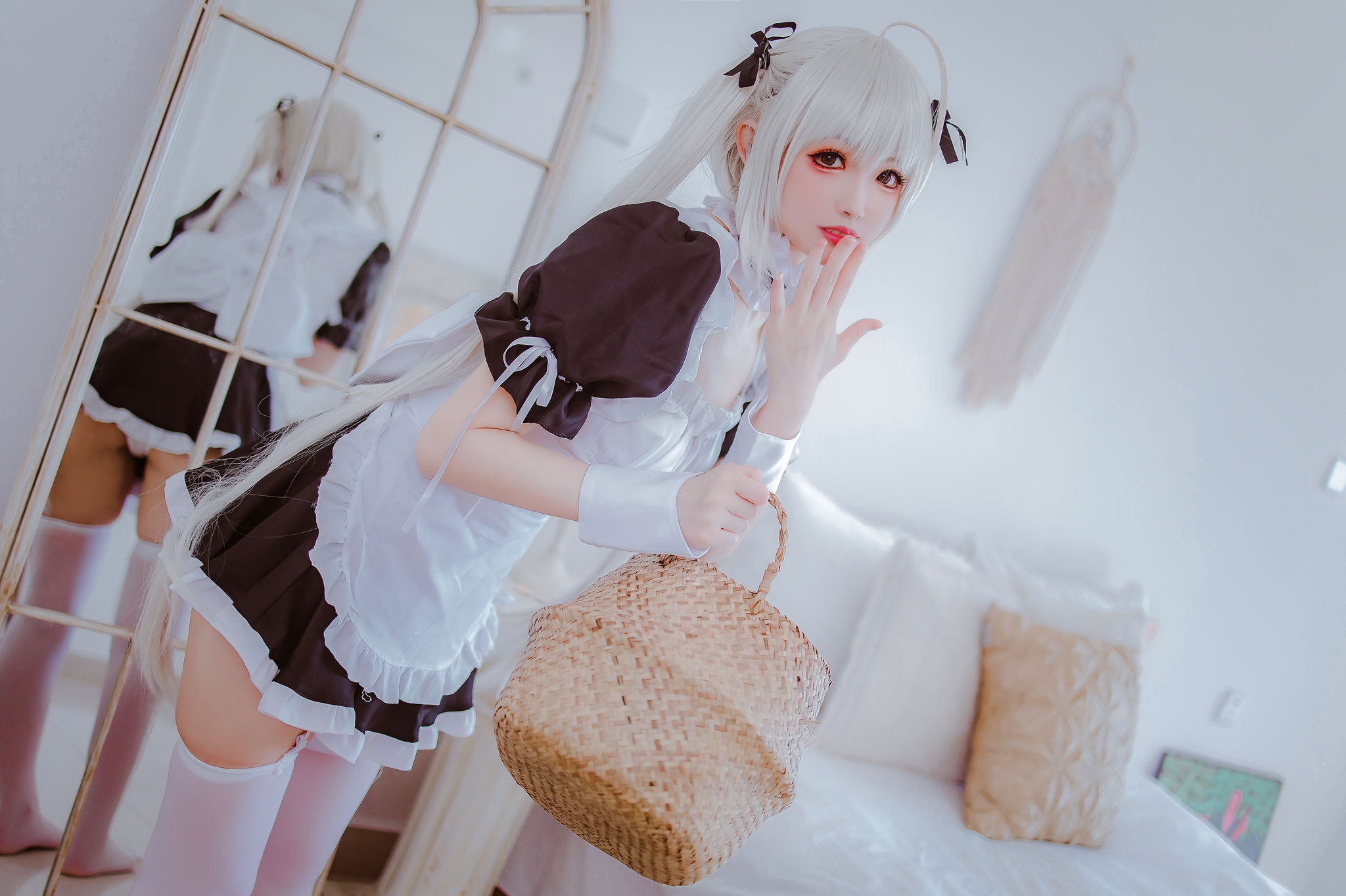 [福利COS] Coser衣衣 - 穹妹女仆