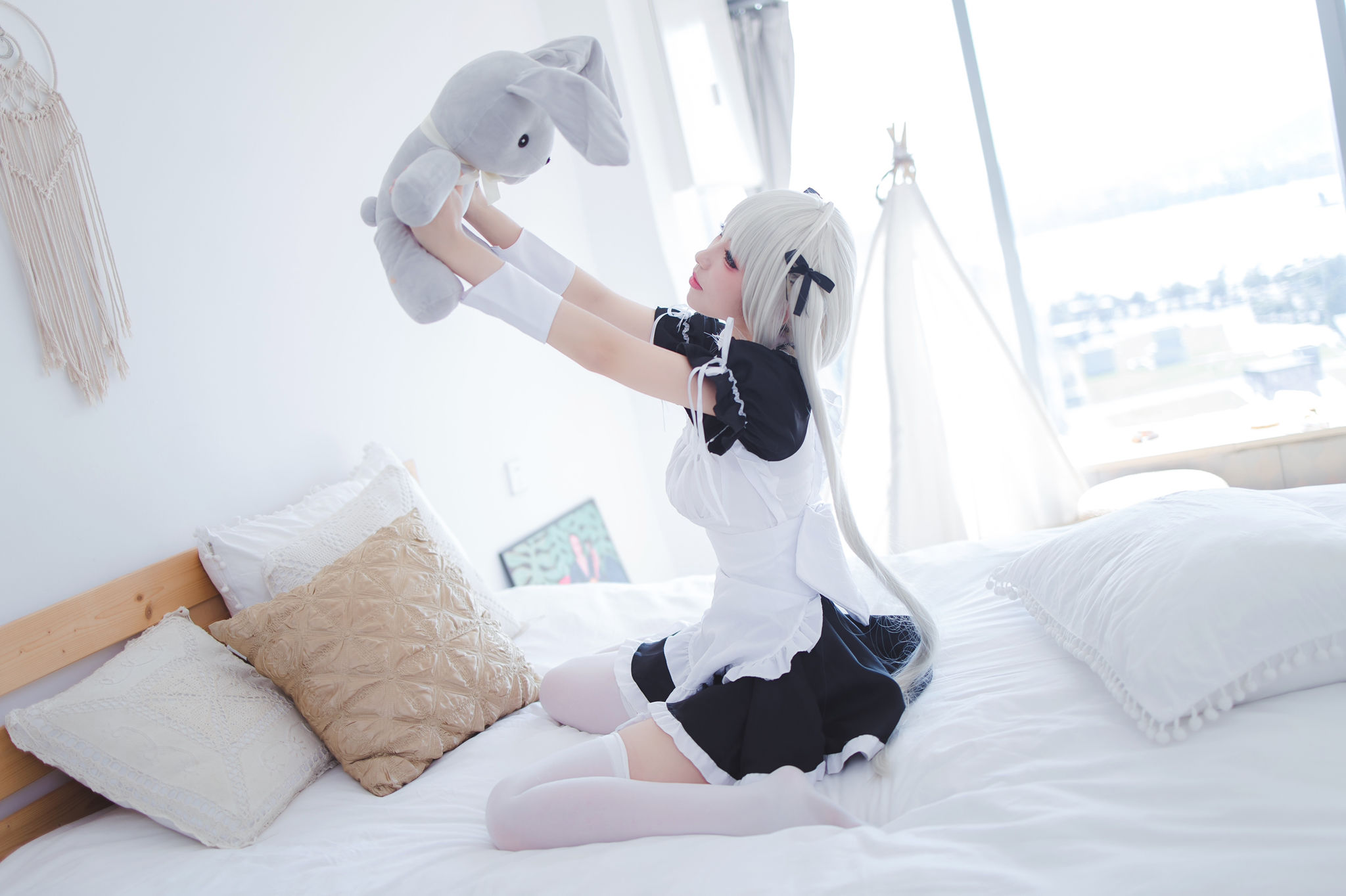 [福利COS] Coser衣衣 - 穹妹女仆