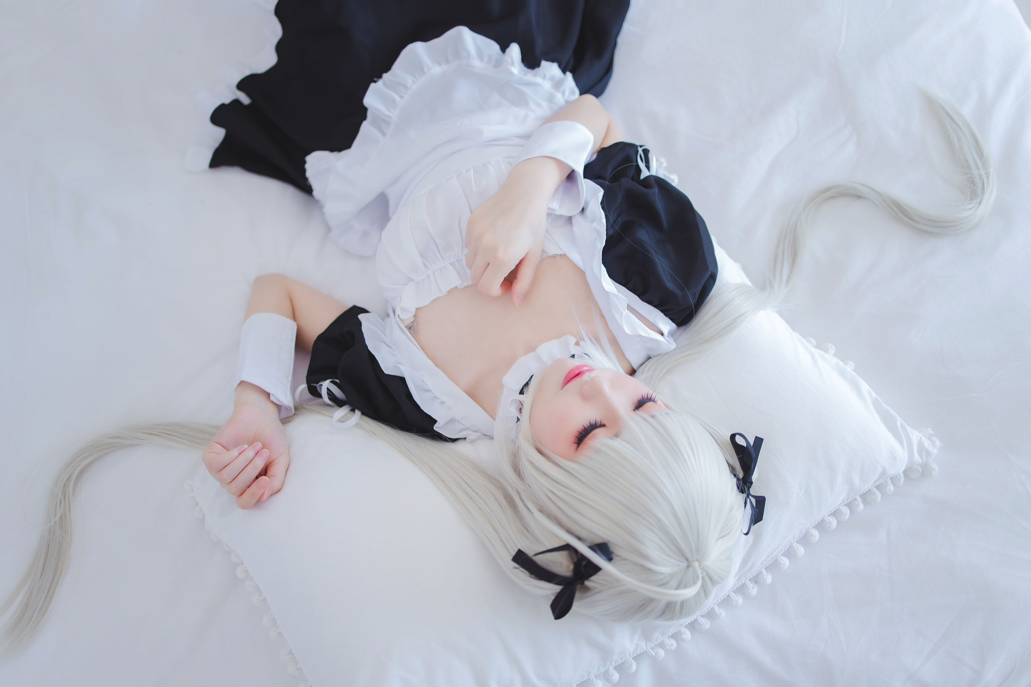 [福利COS] Coser衣衣 - 穹妹女仆