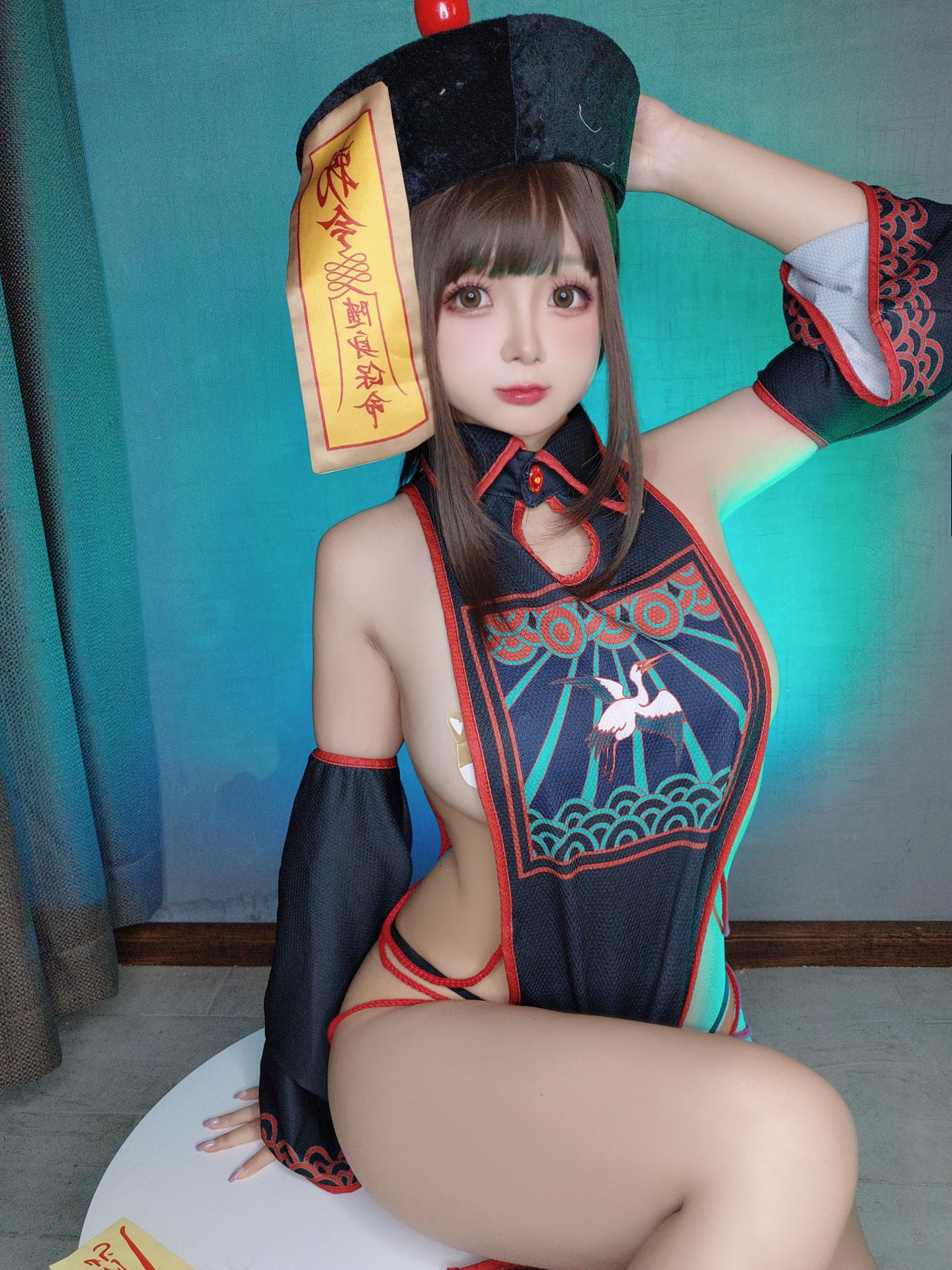 [福利COS] Cosplay日奈娇 - 万圣节 小僵尸