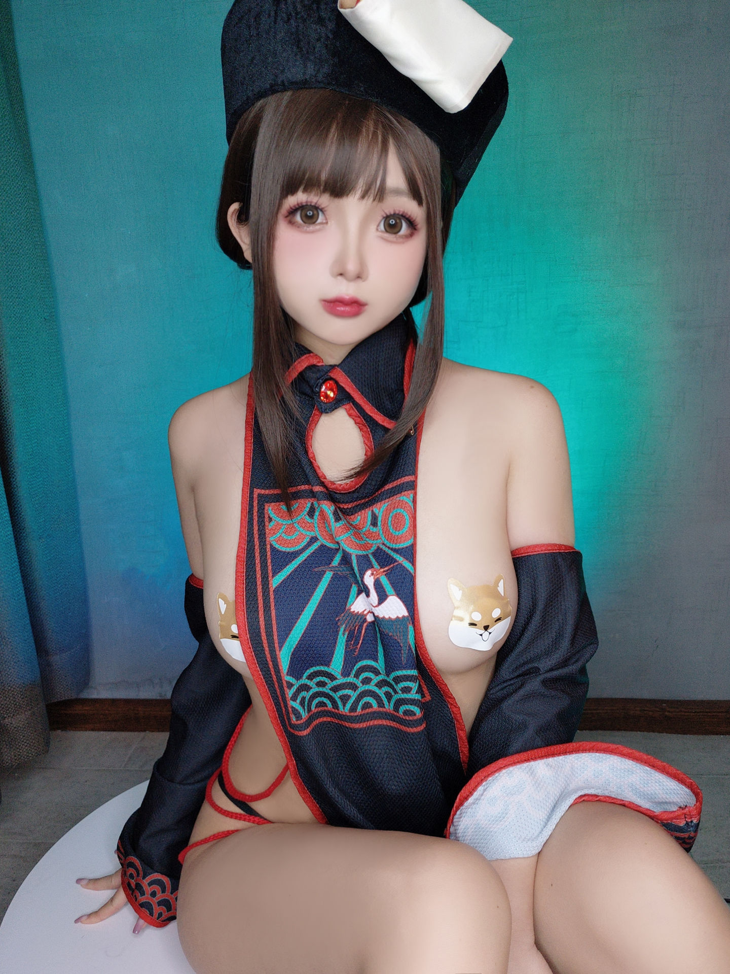 [福利COS] Cosplay日奈娇 - 万圣节 小僵尸
