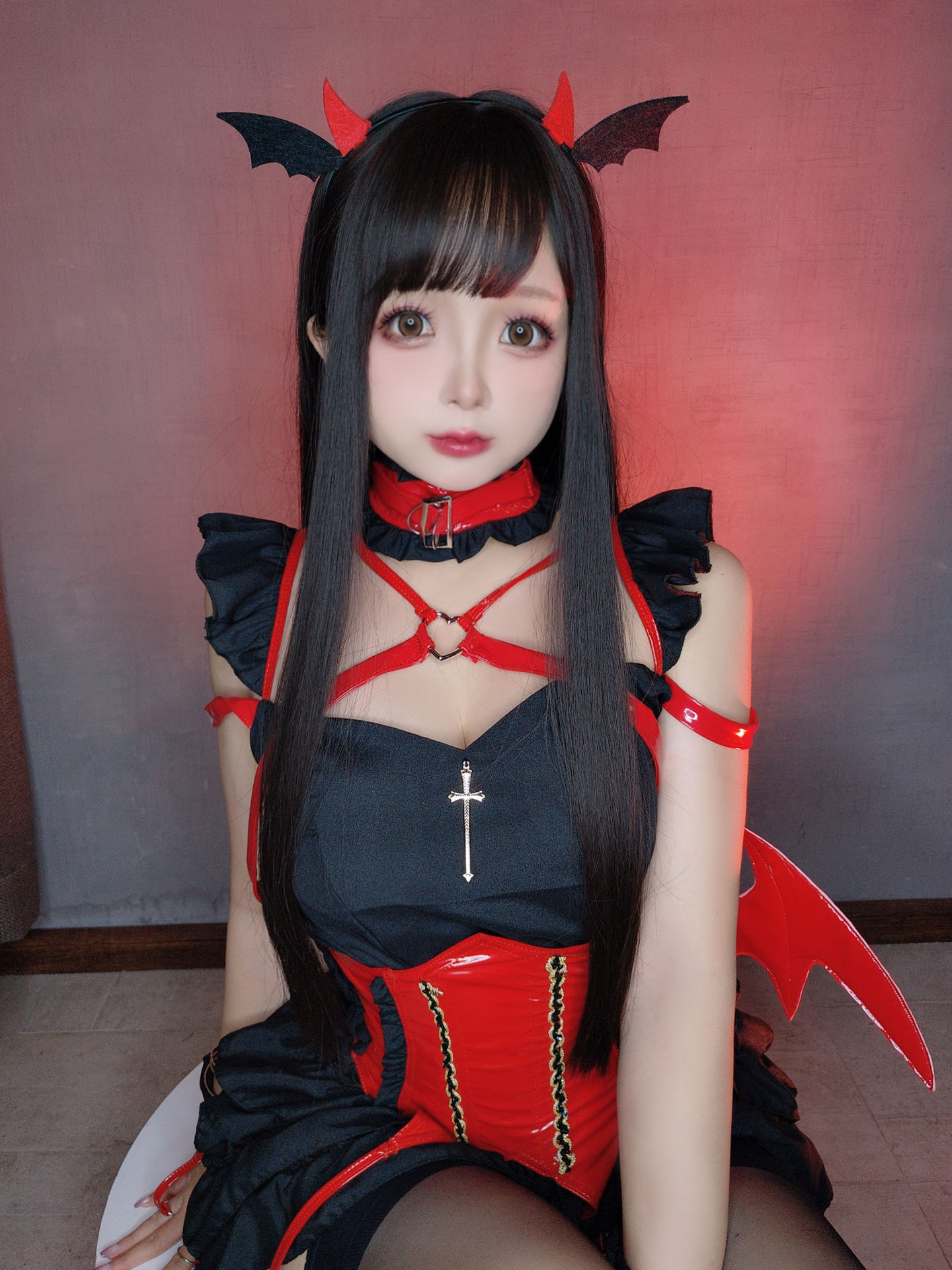 [福利COS] Cosplay日奈娇 - 万圣节 小恶魔