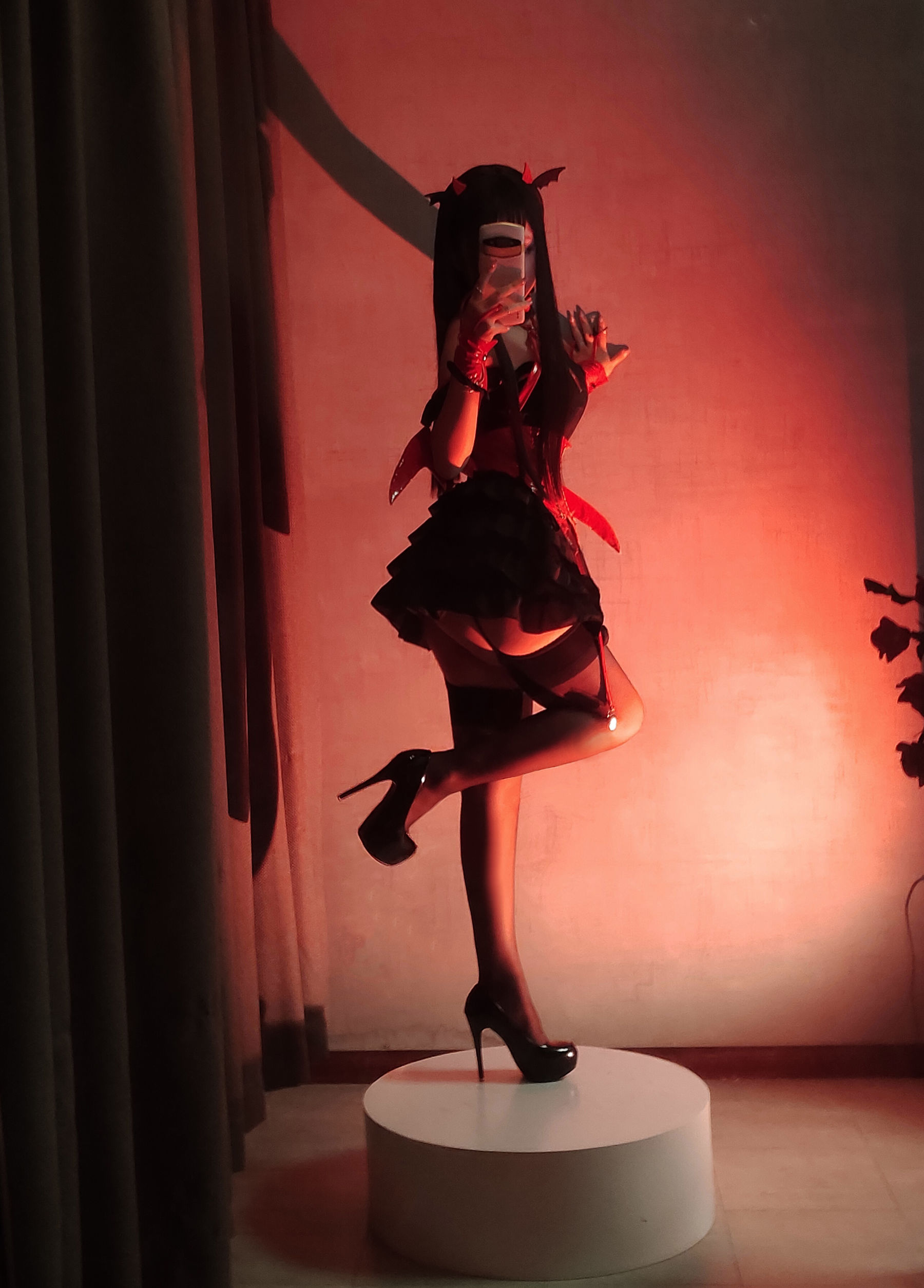 [福利COS] Cosplay日奈娇 - 万圣节 小恶魔