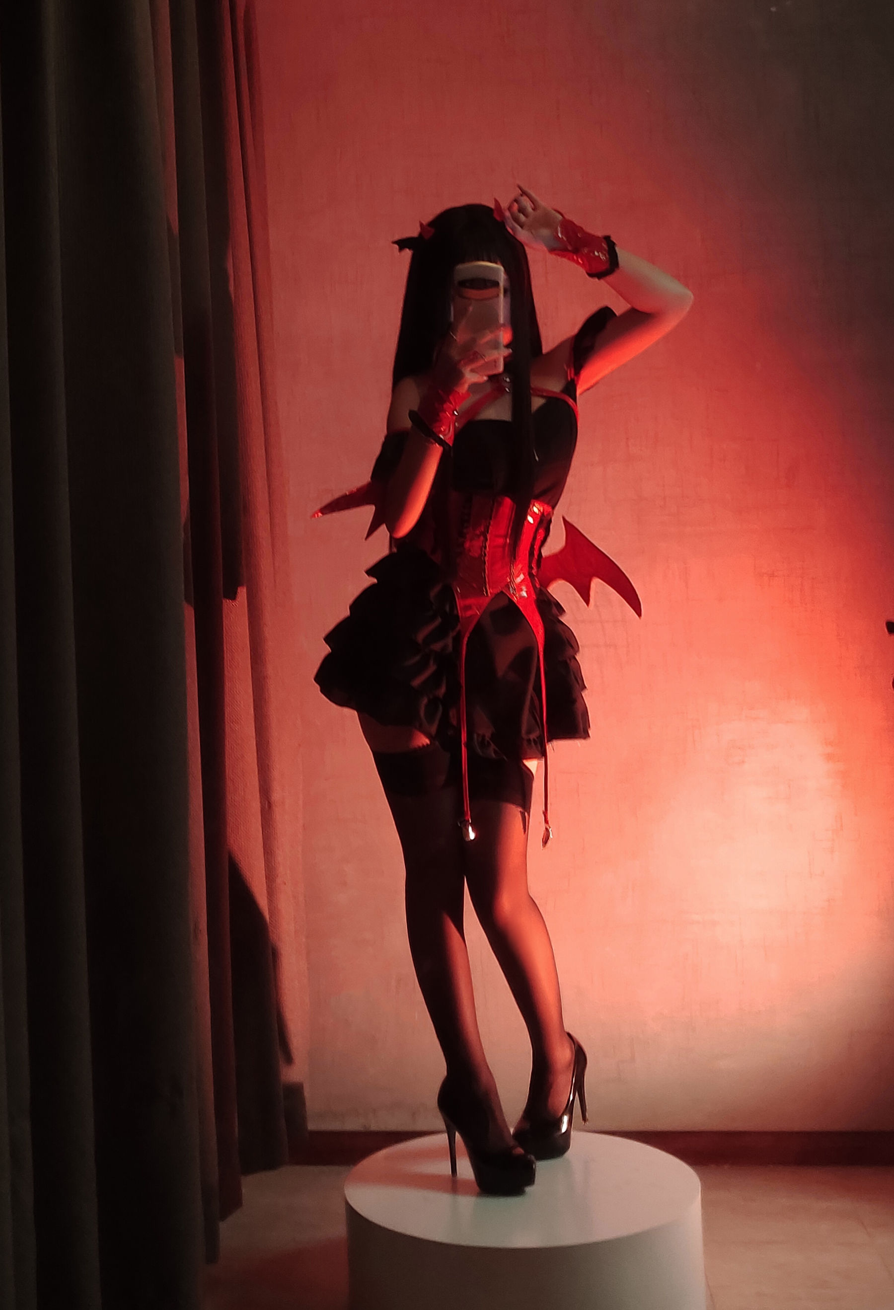 [福利COS] Cosplay日奈娇 - 万圣节 小恶魔