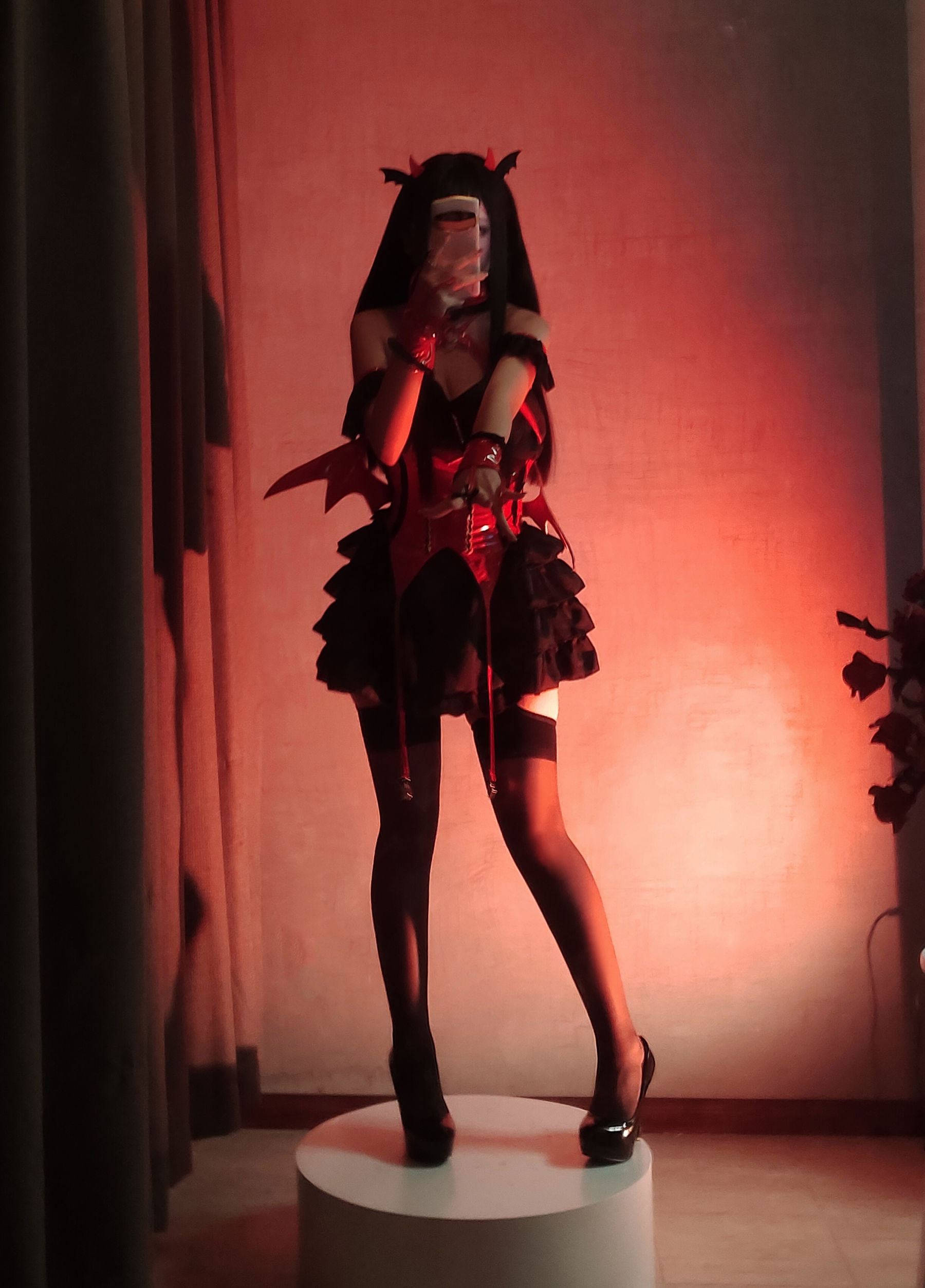 [福利COS] Cosplay日奈娇 - 万圣节 小恶魔