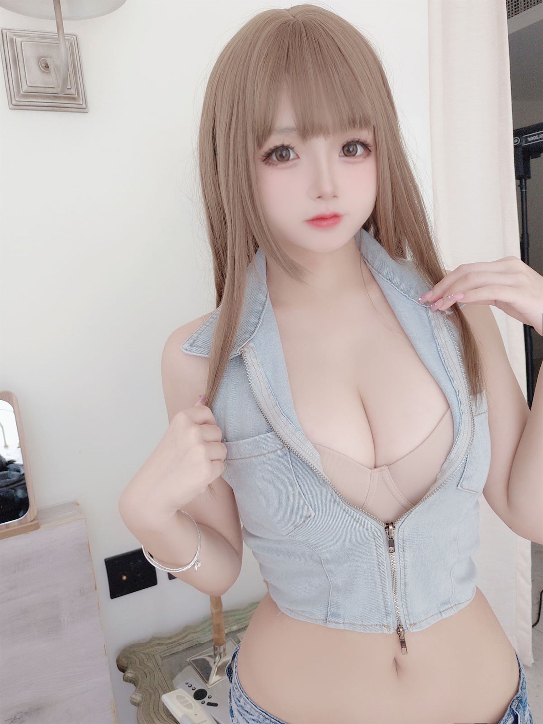 [福利COS] Cosplay日奈娇 - 牛仔姐姐