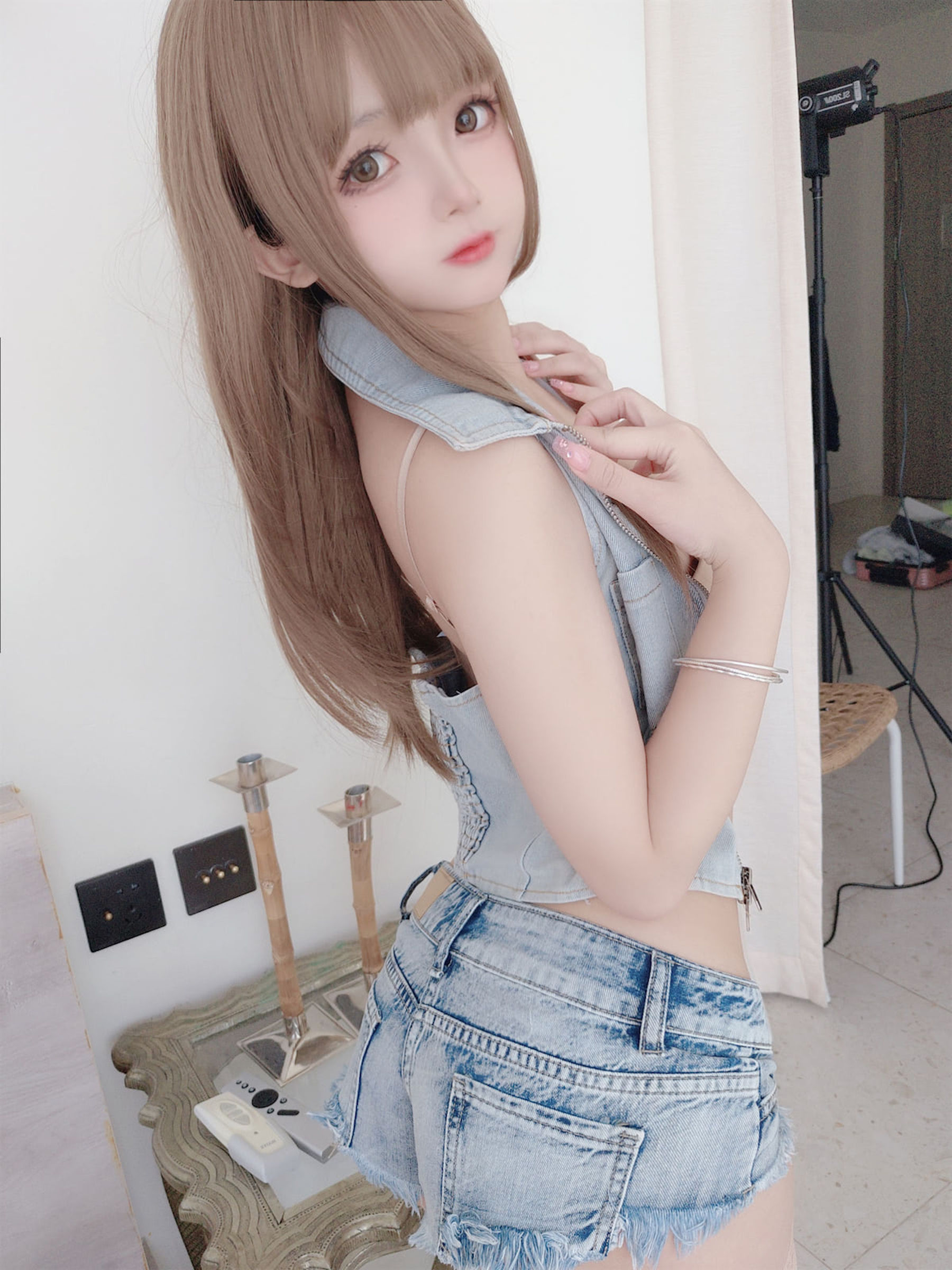 [福利COS] Cosplay日奈娇 - 牛仔姐姐