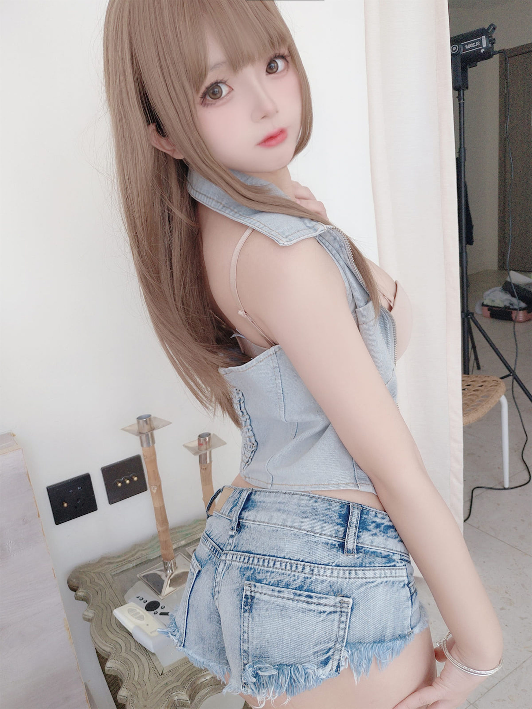 [福利COS] Cosplay日奈娇 - 牛仔姐姐