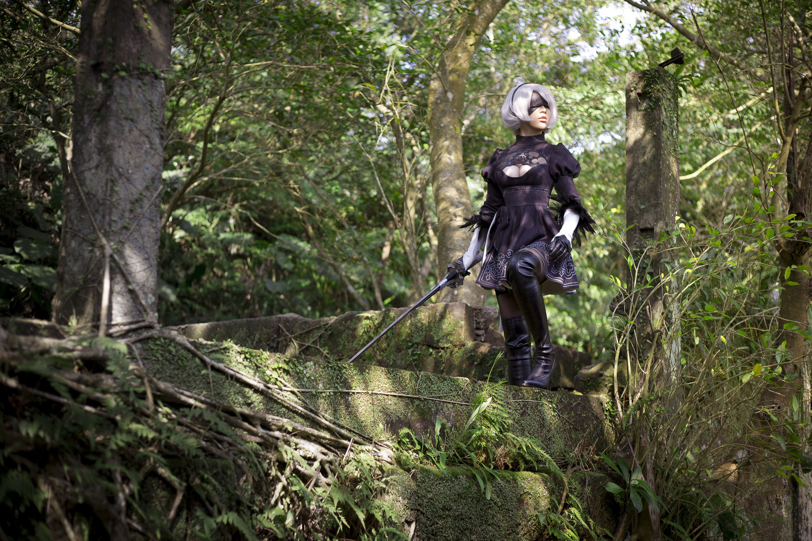 [福利COS] Cos妹子千寻 - 2B