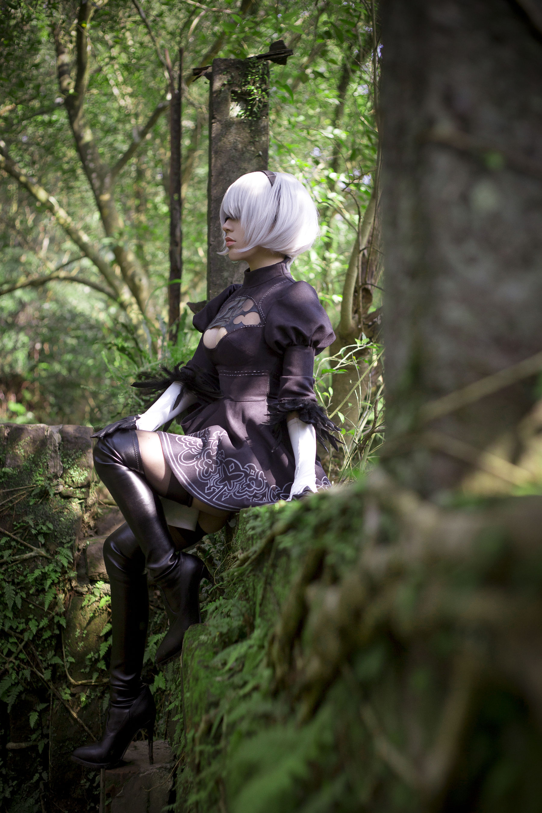 [福利COS] Cos妹子千寻 - 2B