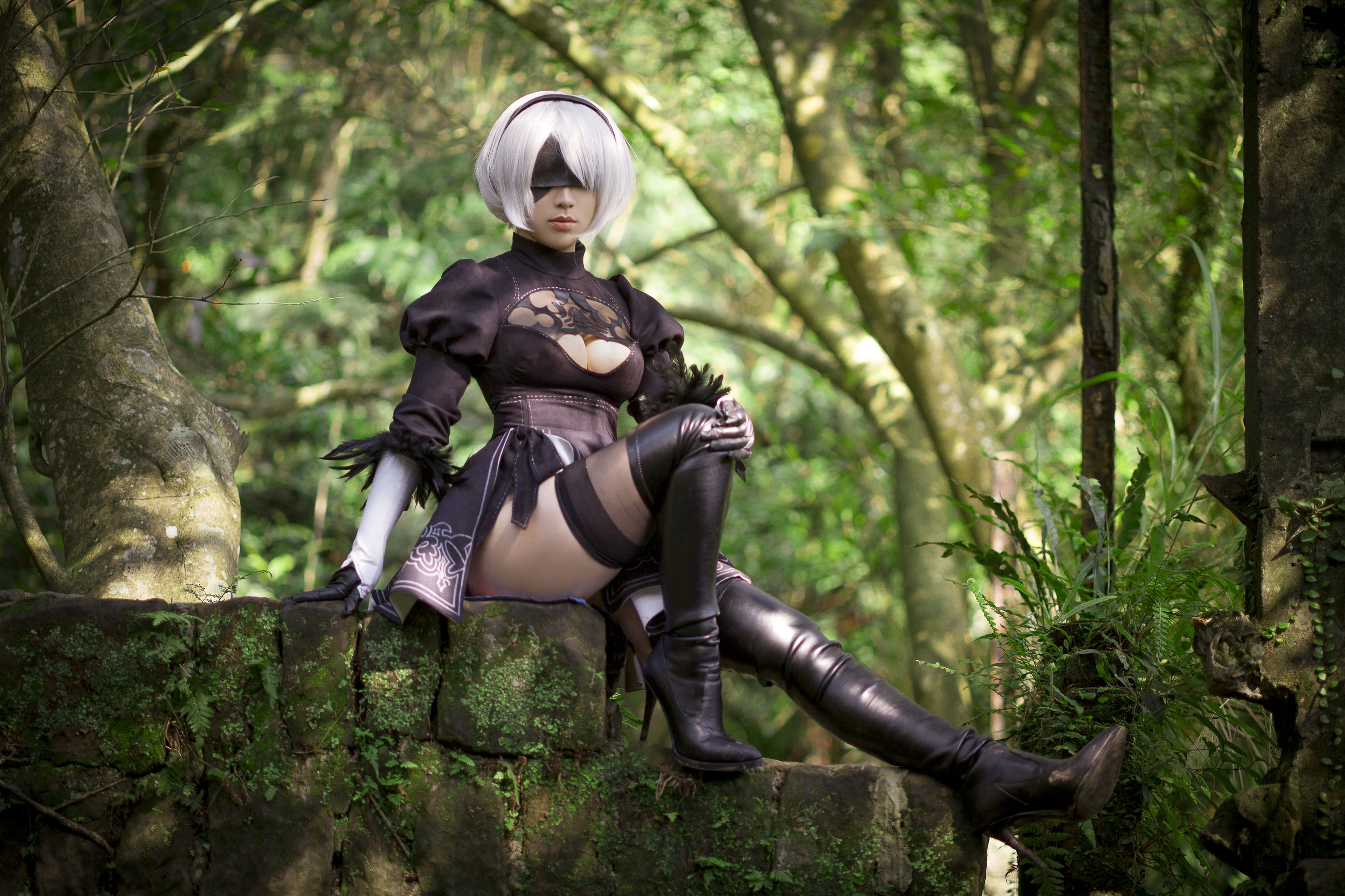 [福利COS] Cos妹子千寻 - 2B