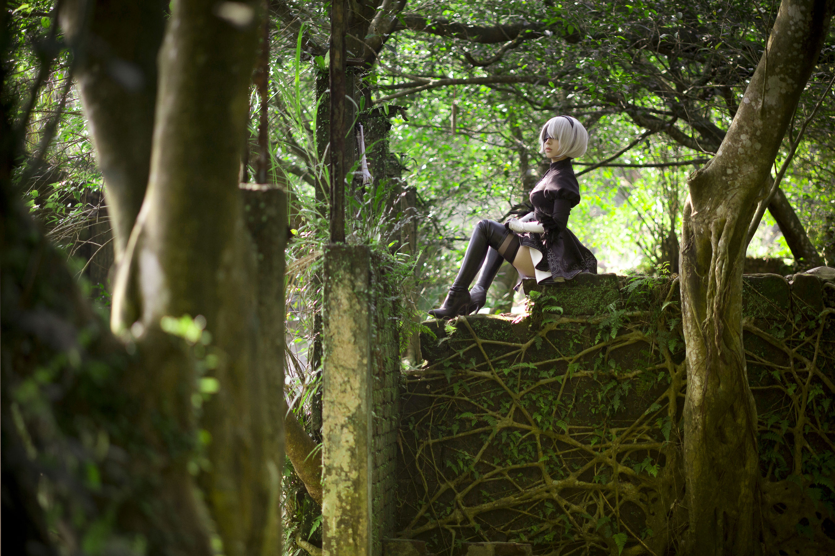 [福利COS] Cos妹子千寻 - 2B