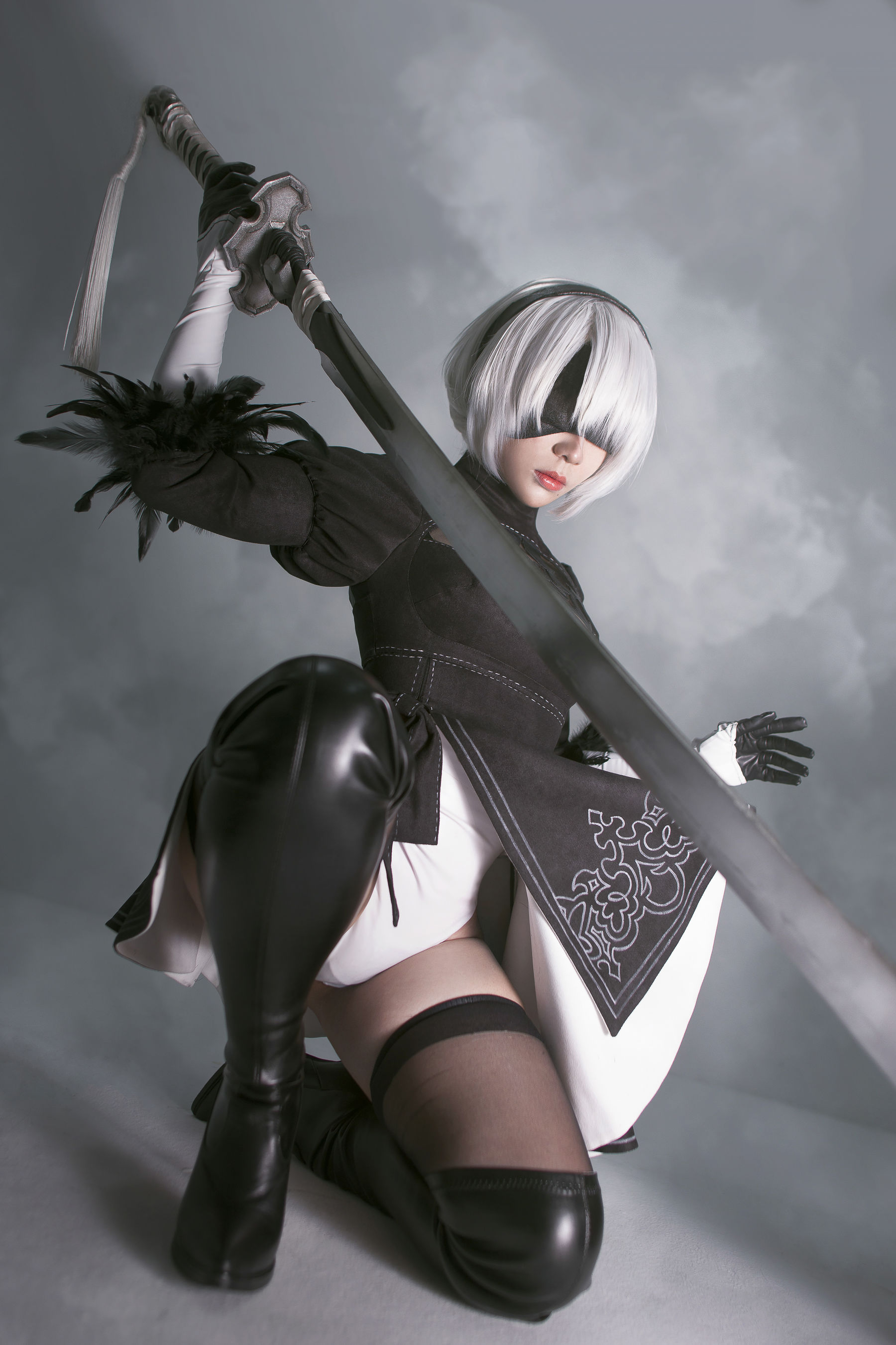 [福利COS] Cos妹子千寻 - 2B