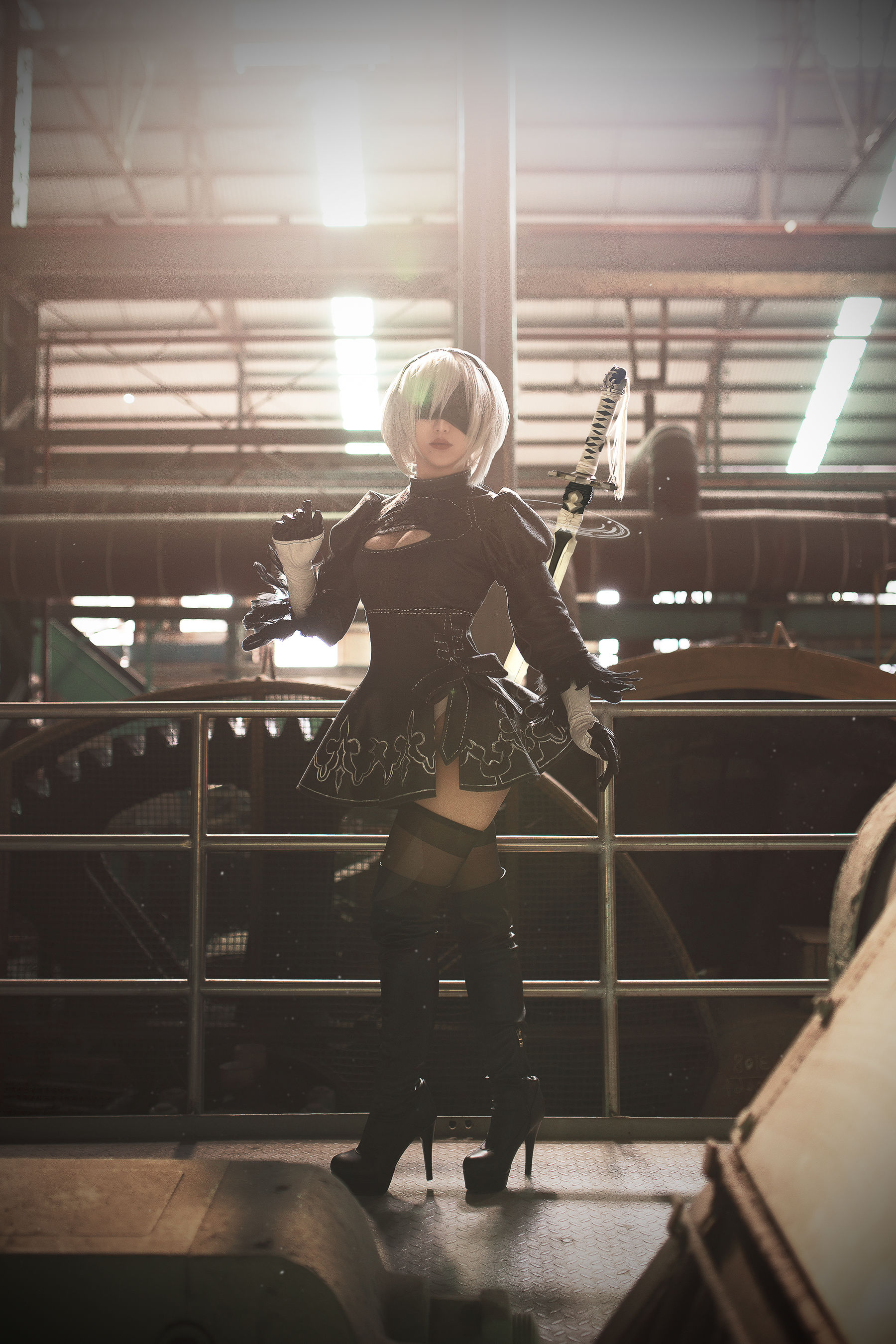 [福利COS] Cos妹子千寻 - 2B