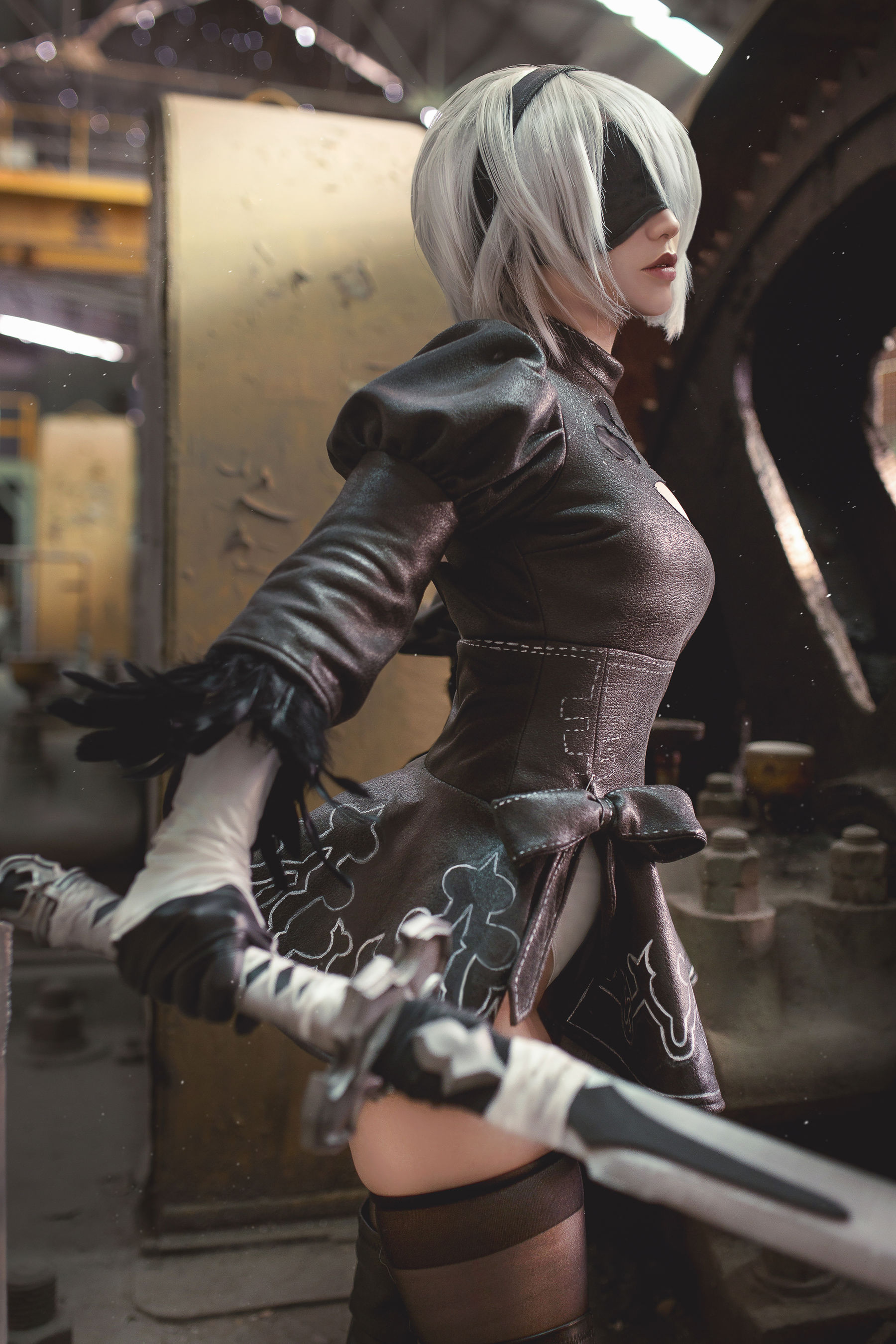 [福利COS] Cos妹子千寻 - 2B