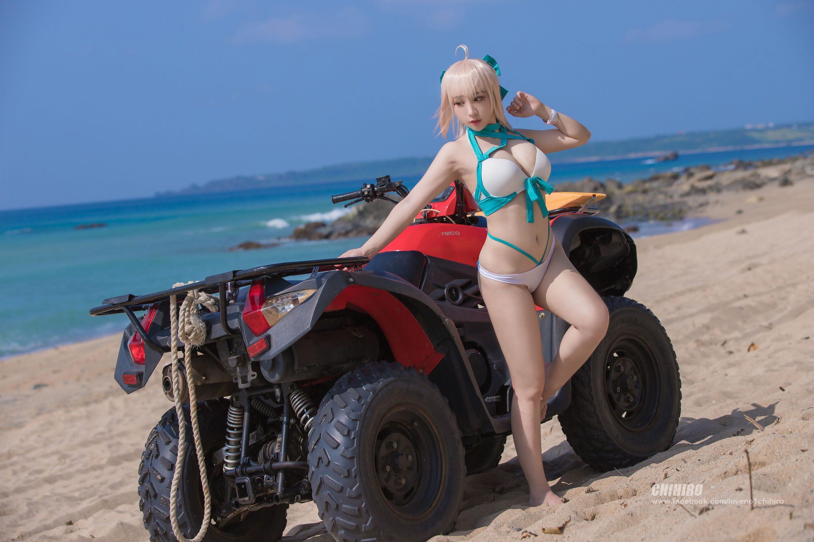 [福利COS] Cos妹子千寻 - 冲田总司