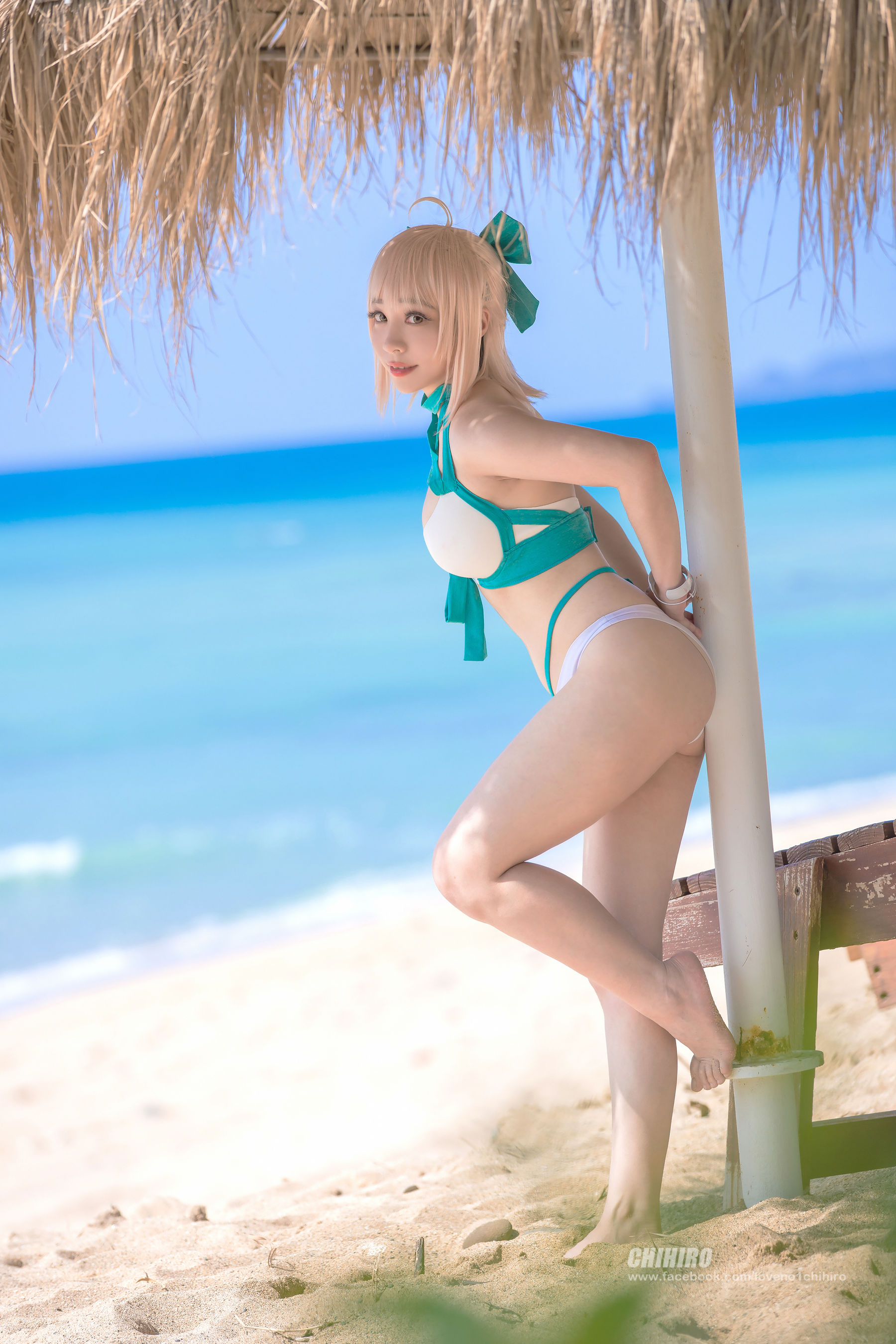 [福利COS] Cos妹子千寻 - 冲田总司