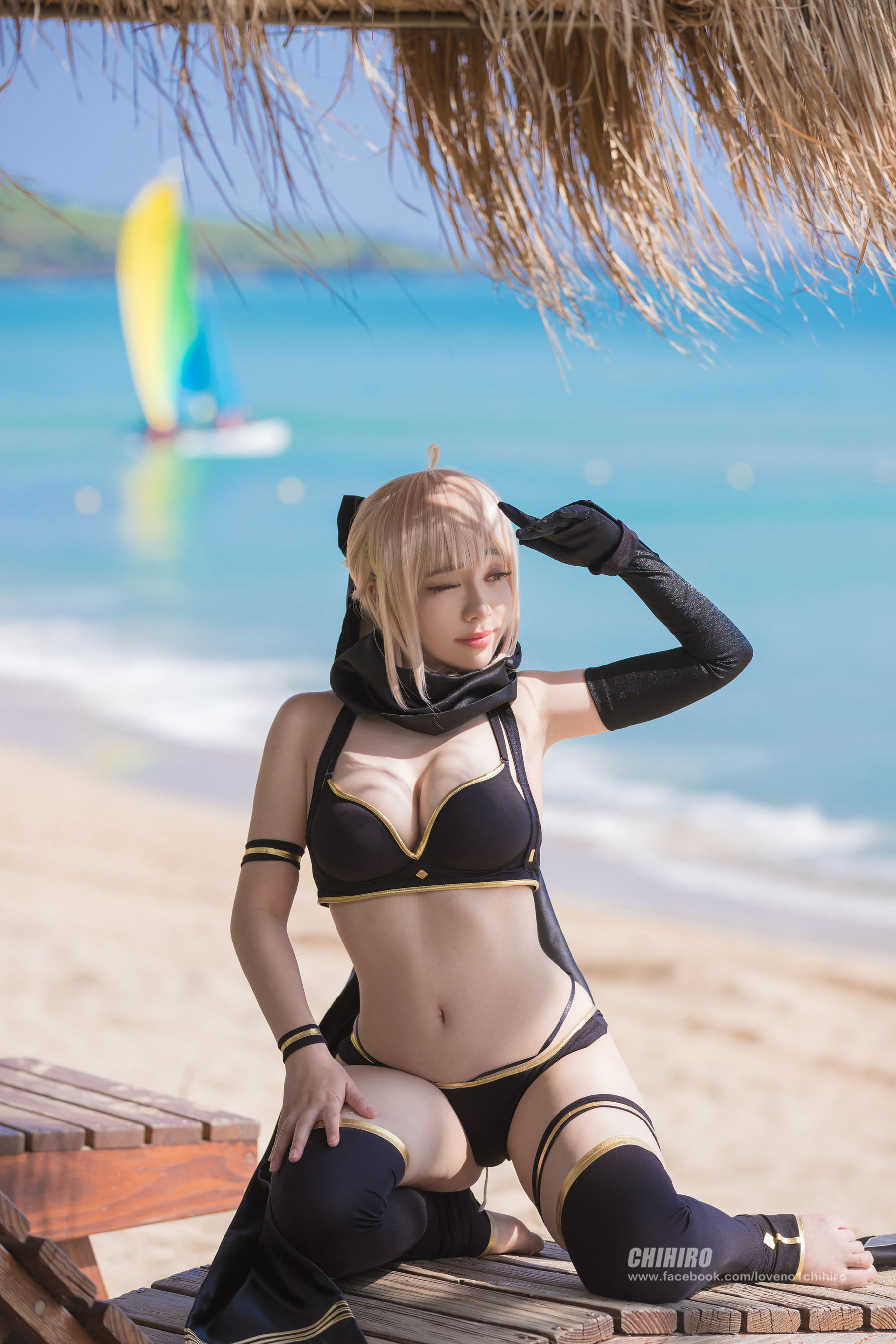[福利COS] Cos妹子千寻 - 冲田总司