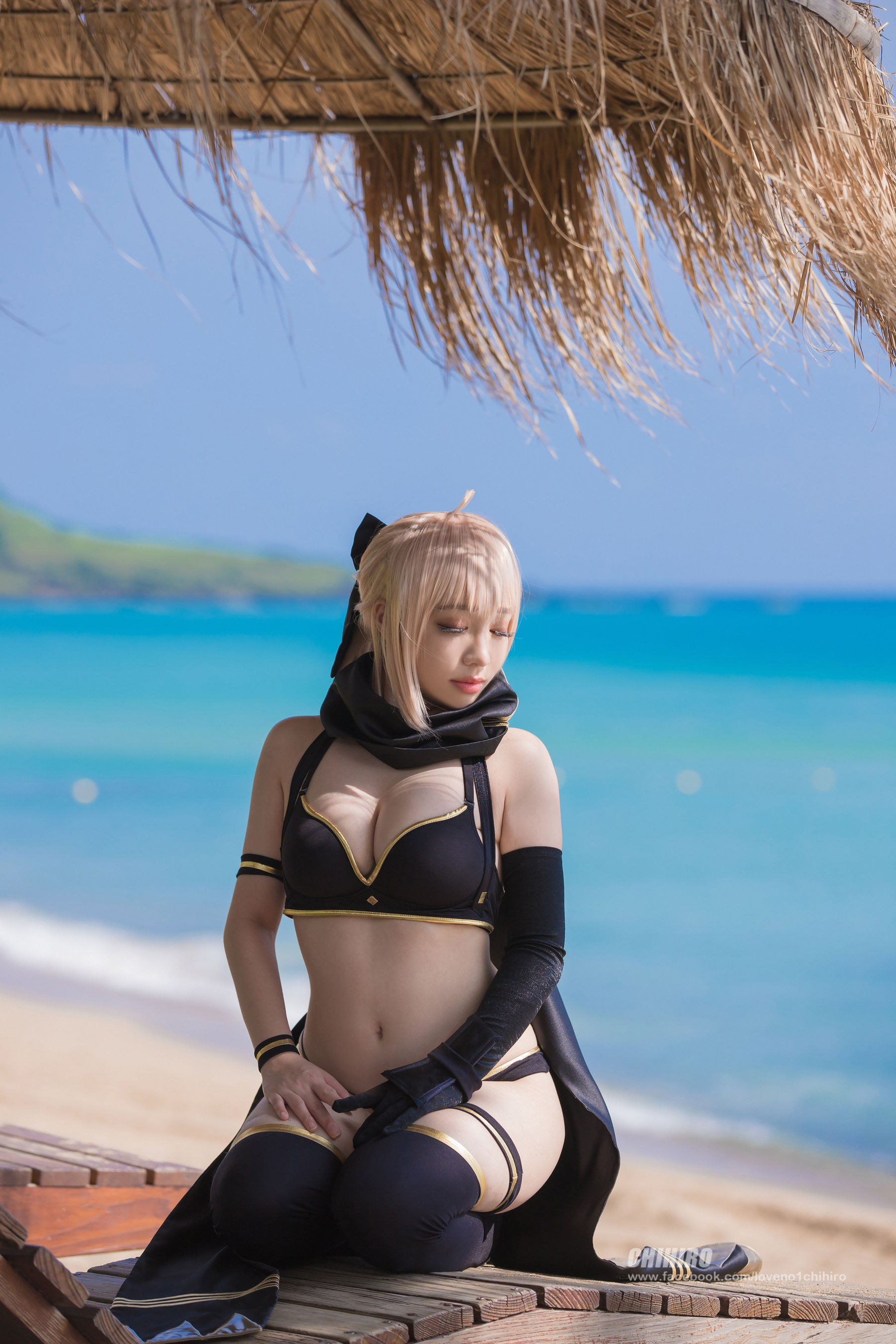 [福利COS] Cos妹子千寻 - 冲田总司