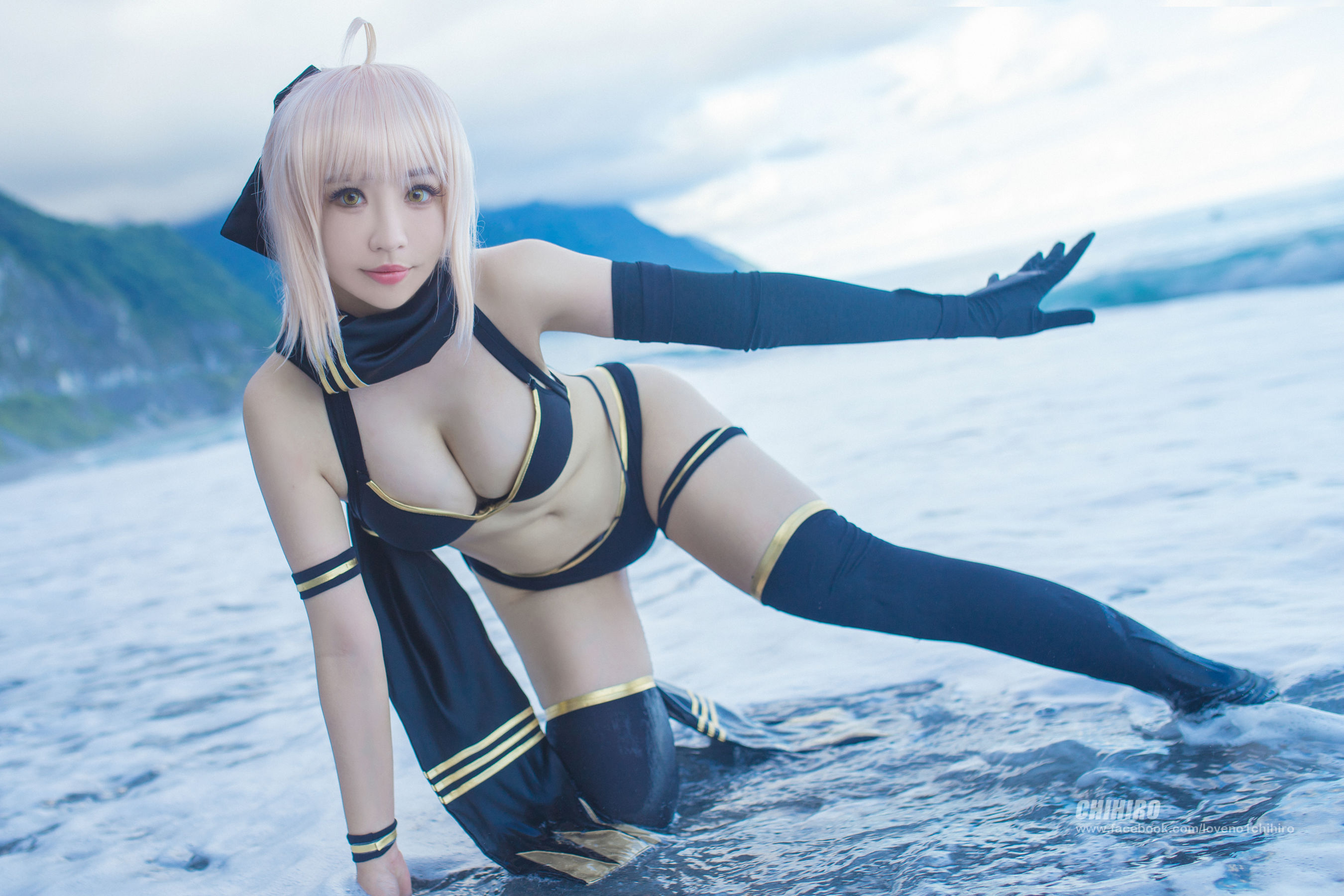 [福利COS] Cos妹子千寻 - 冲田总司