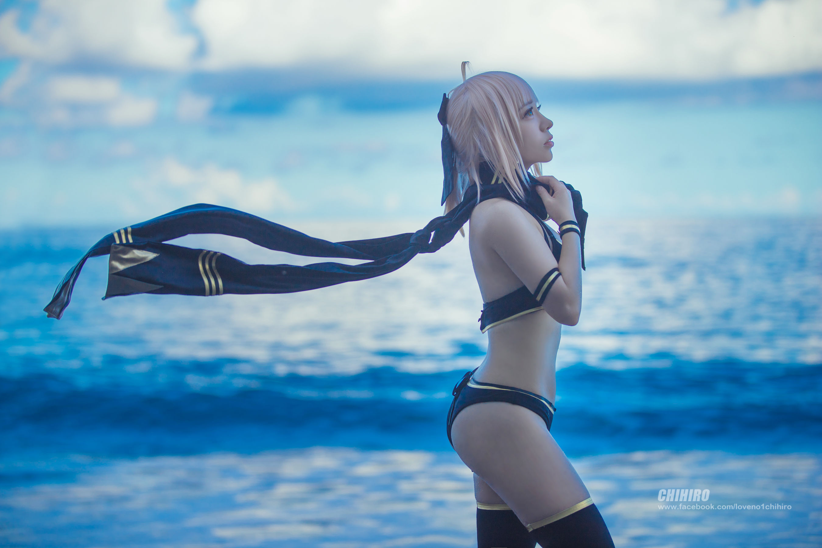 [福利COS] Cos妹子千寻 - 冲田总司