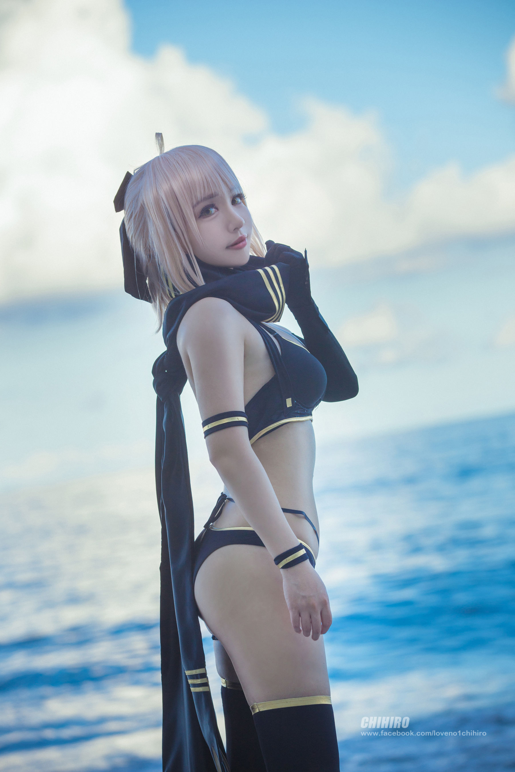 [福利COS] Cos妹子千寻 - 冲田总司