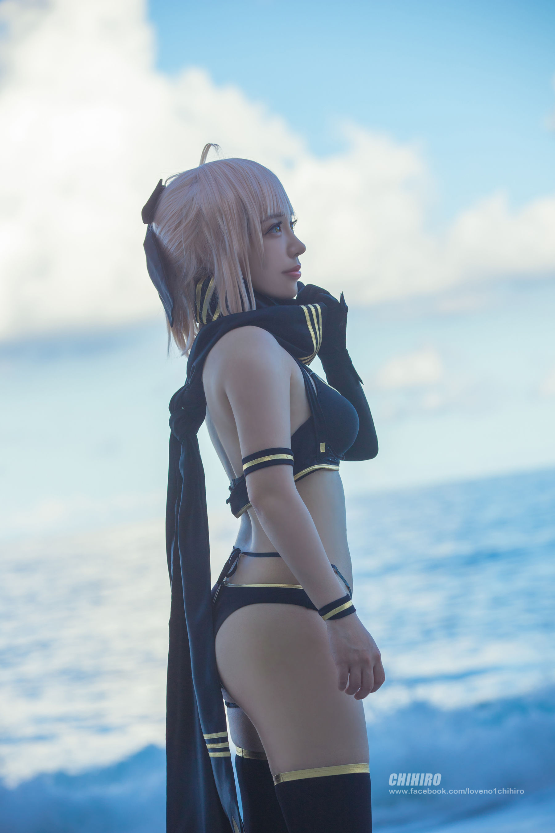 [福利COS] Cos妹子千寻 - 冲田总司