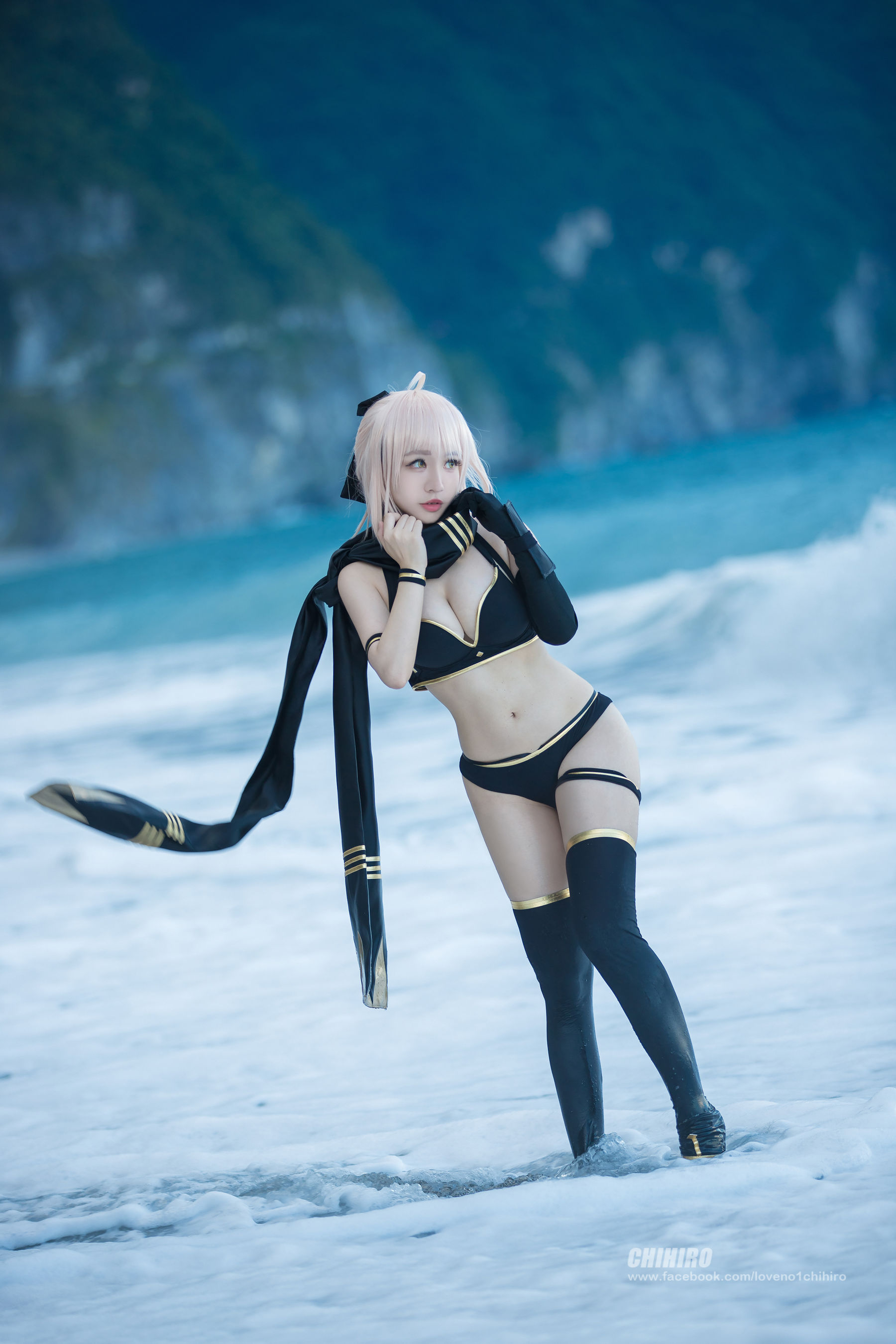 [福利COS] Cos妹子千寻 - 冲田总司