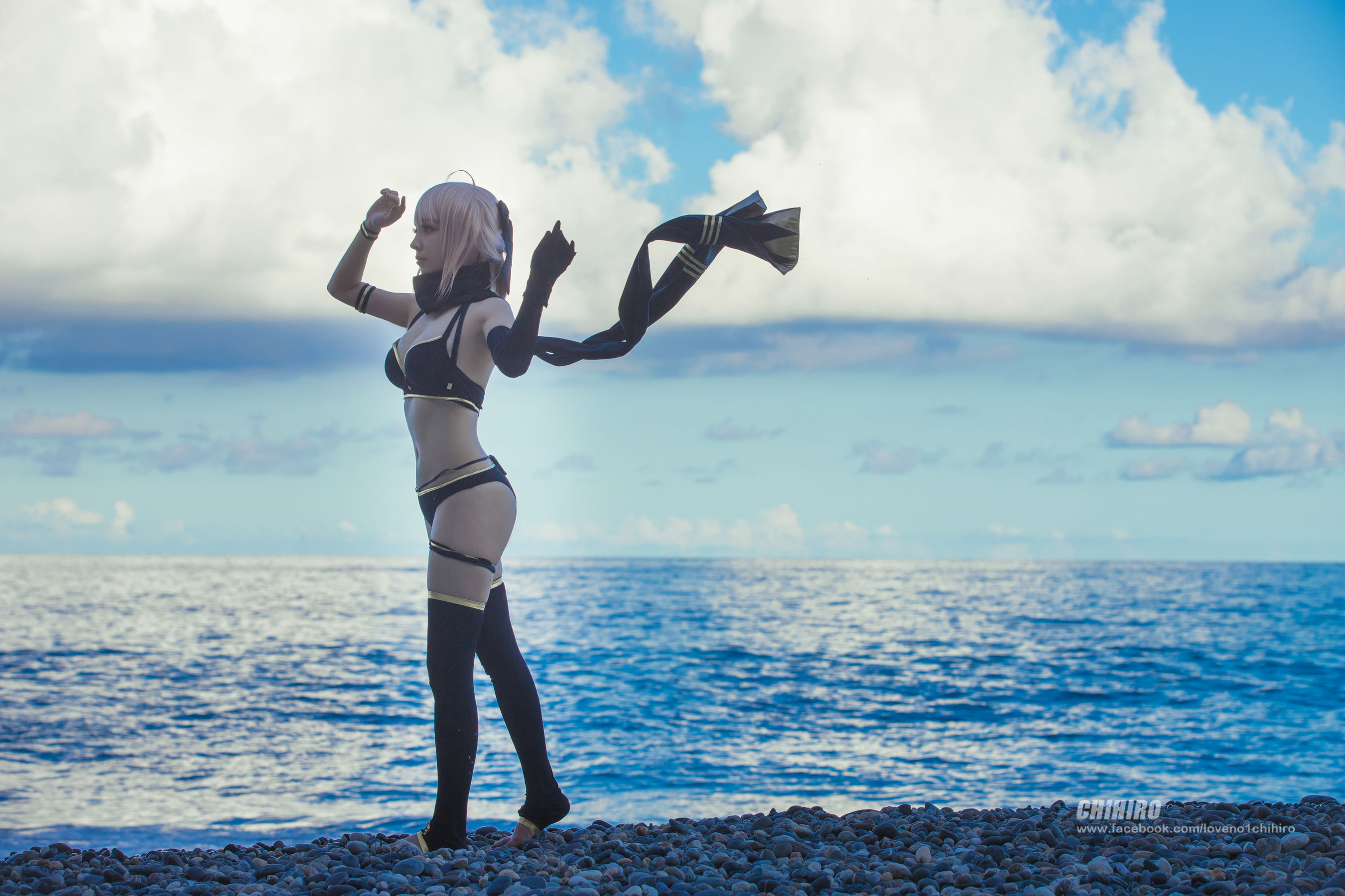 [福利COS] Cos妹子千寻 - 冲田总司