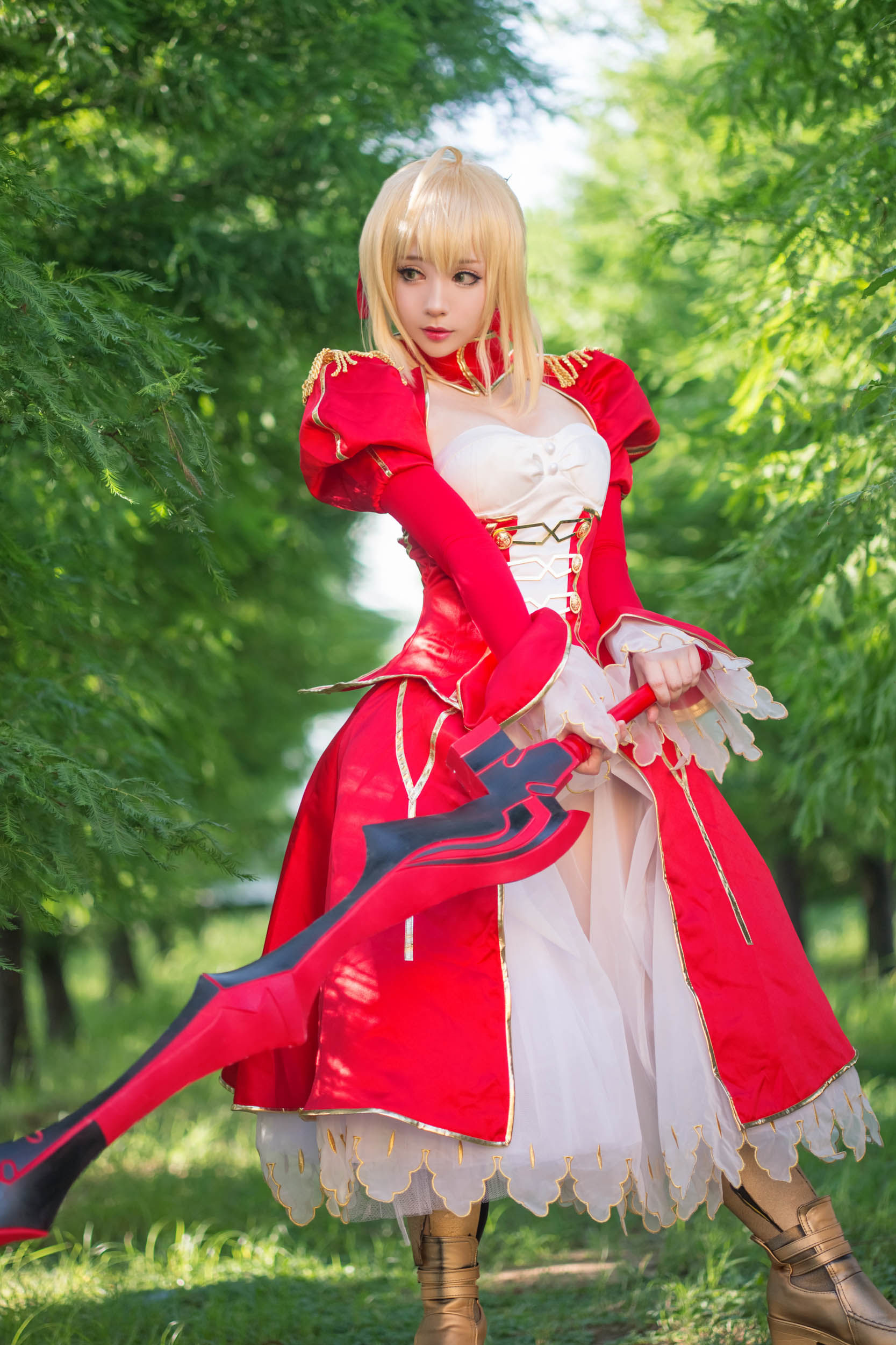 [福利COS] Cos妹子千寻 - 尼禄Nero1